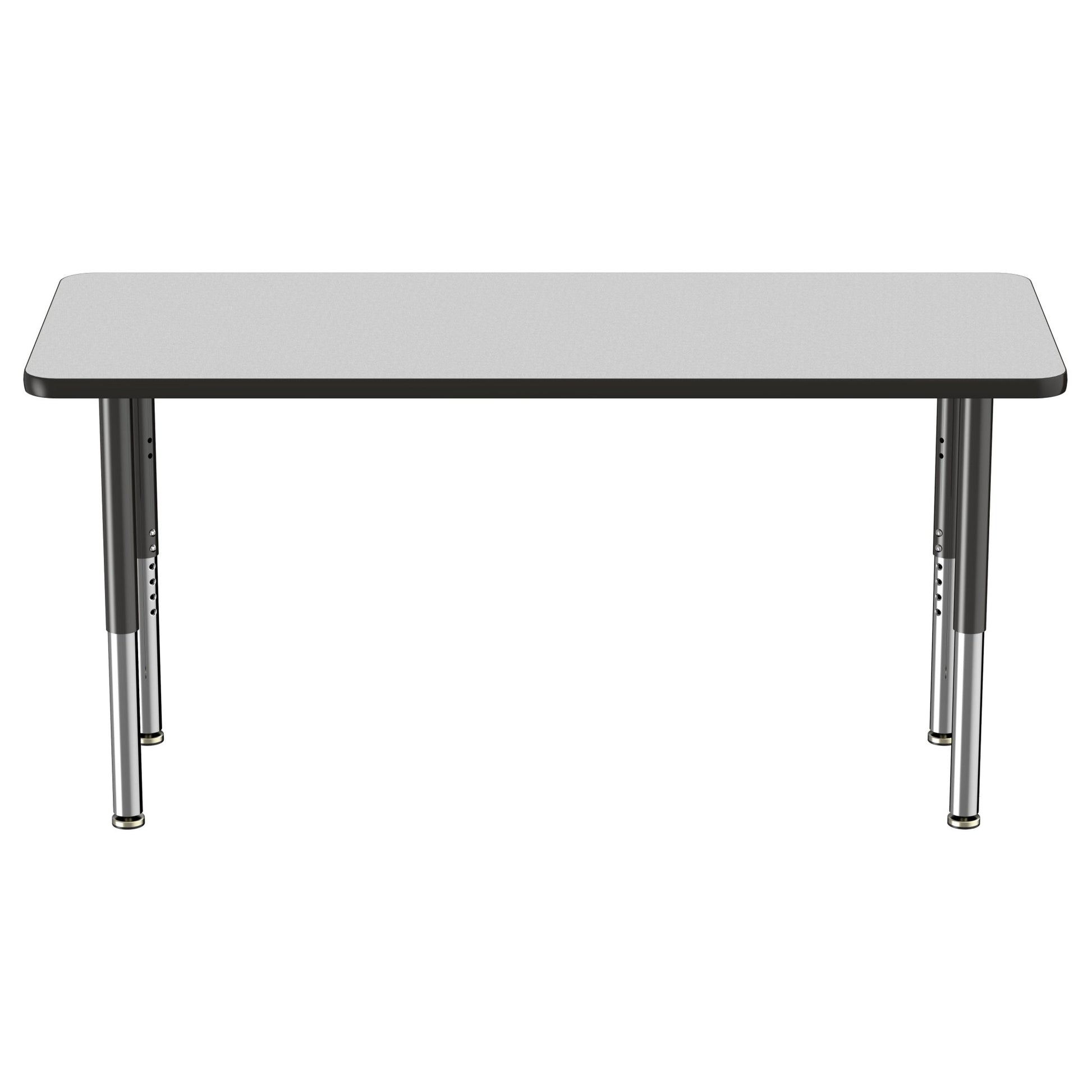 FDP 24" x 60" Rectangle T - Molding Activity Table with Adjustable Super Legs (FDP - 10014 - XX) - SchoolOutlet