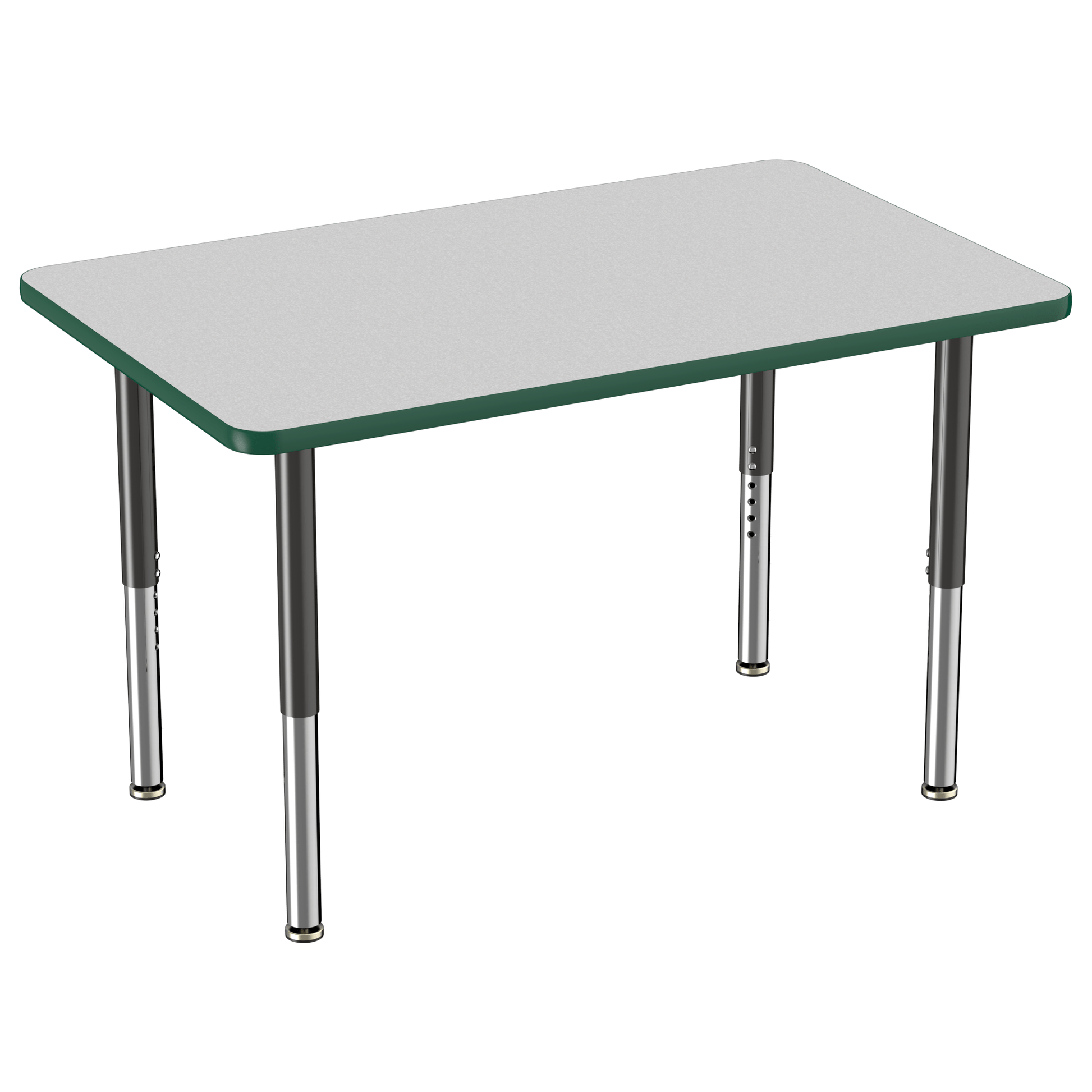 FDP 30" x 48" Rectangle T - Molding Activity Table with Adjustable Super Legs (FDP - 10022 - XX) - SchoolOutlet