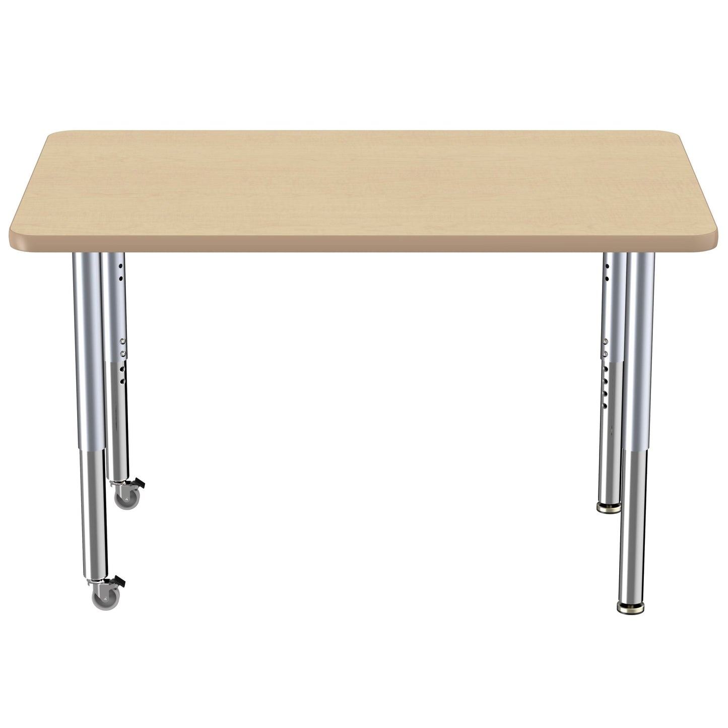 FDP 30" x 48" Rectangle T - Molding Activity Table with Adjustable Super Legs (FDP - 10022 - XX) - SchoolOutlet