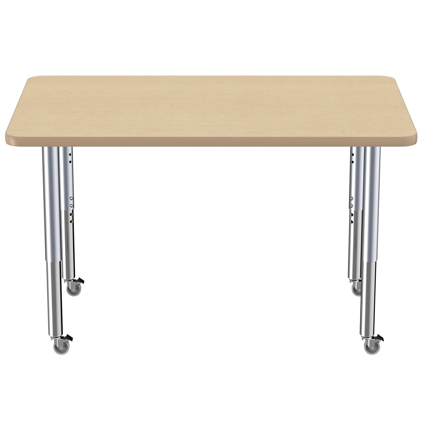 FDP 30" x 48" Rectangle T - Molding Activity Table with Adjustable Super Legs (FDP - 10022 - XX) - SchoolOutlet