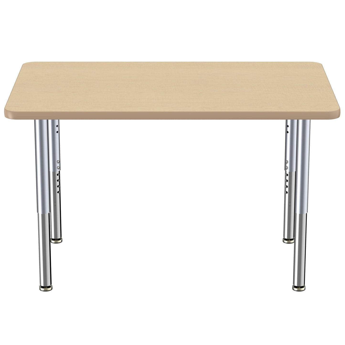 FDP 30" x 48" Rectangle T - Molding Activity Table with Adjustable Super Legs (FDP - 10022 - XX) - SchoolOutlet
