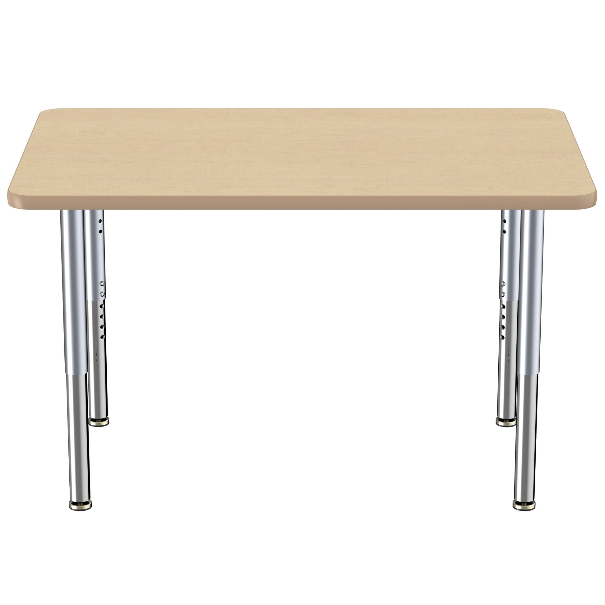 FDP 30" x 48" Rectangle T - Molding Activity Table with Adjustable Super Legs (FDP - 10022 - XX) - SchoolOutlet