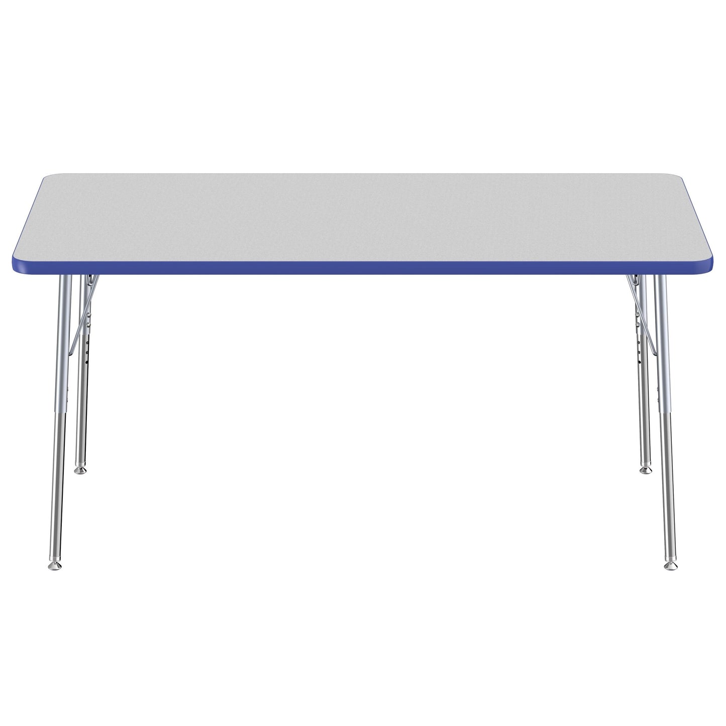 FDP 30" x 60" Rectangle T - Molding Activity Table with Adjustable Standard Swivel Glide Legs (FDP - 10023 - XX) - SchoolOutlet