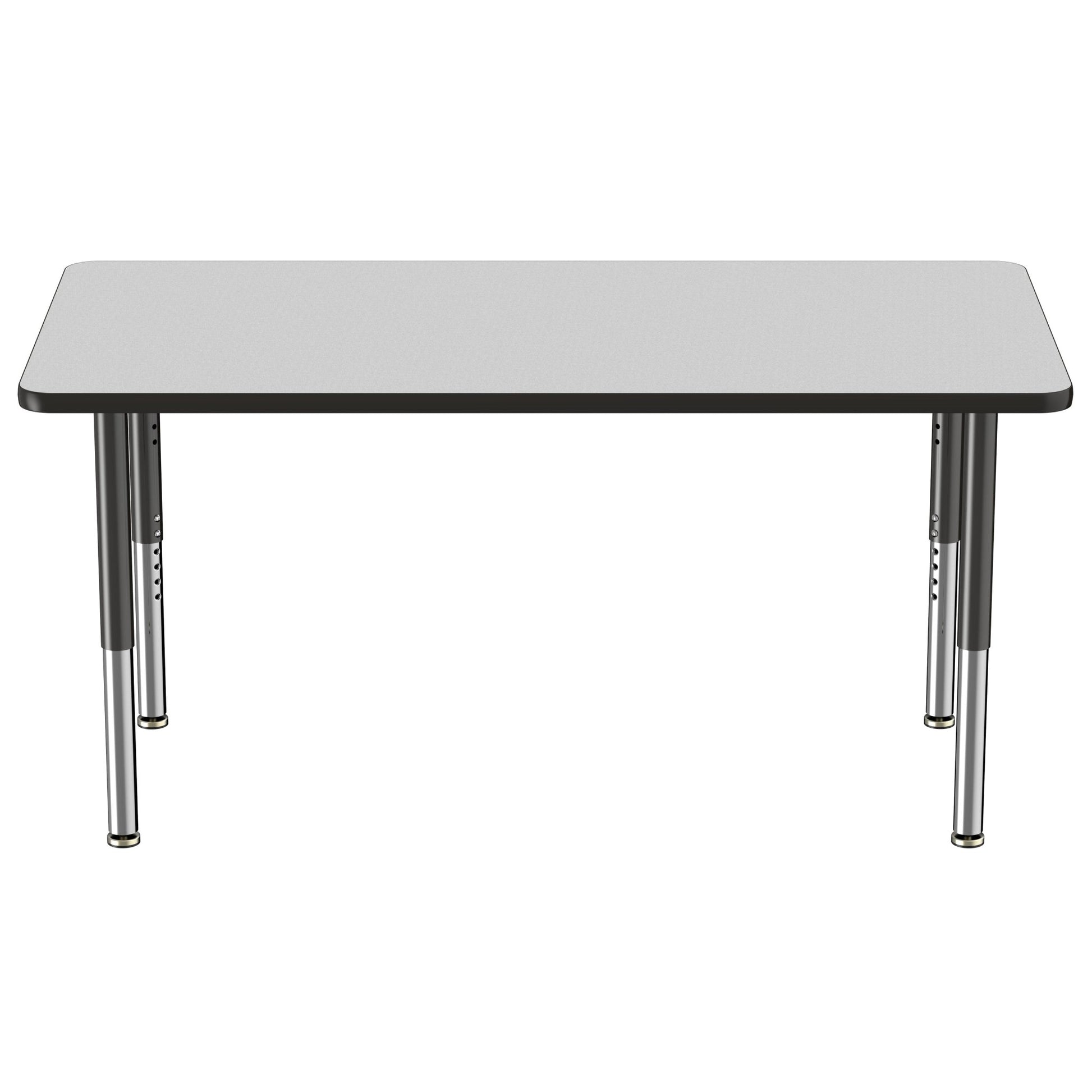 FDP 30" x 60" Rectangle T - Molding Activity Table with Adjustable Super Legs (FDP - 10026 - XX) - SchoolOutlet