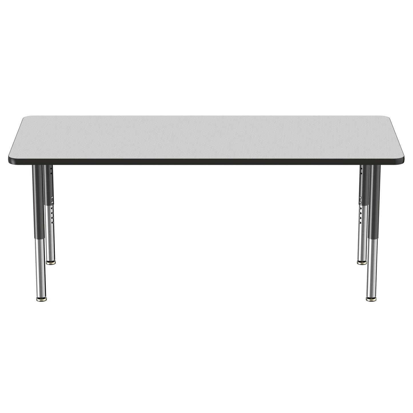 FDP 30" x 72" Rectangle T - Molding Activity Table with Adjustable Super Legs (FDP - 10030 - XX) - SchoolOutlet