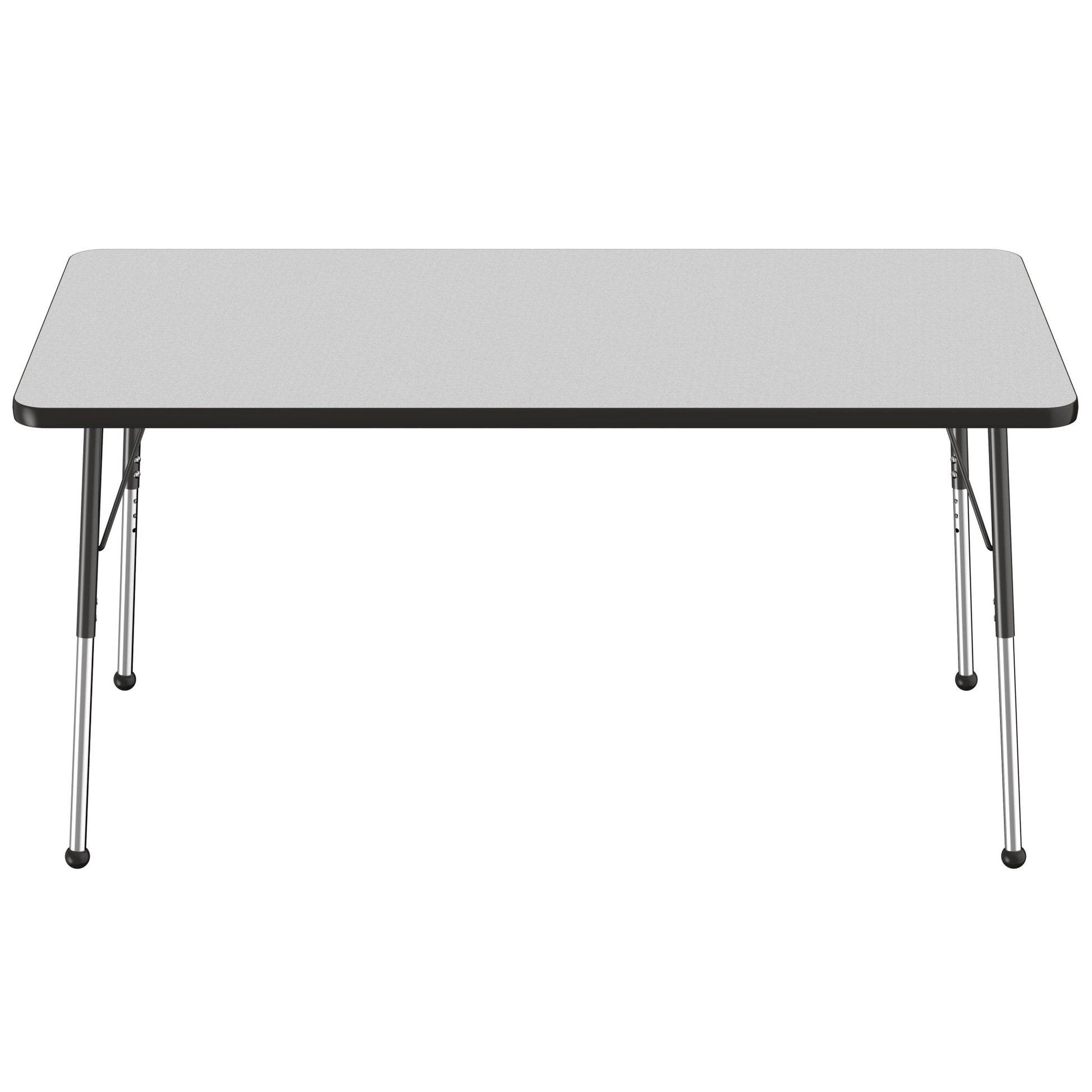 FDP 36" x 60" Rectangle T - Molding Activity Table with Adjustable Standard Ball Glide Legs (FDP - 10032 - XX) - SchoolOutlet
