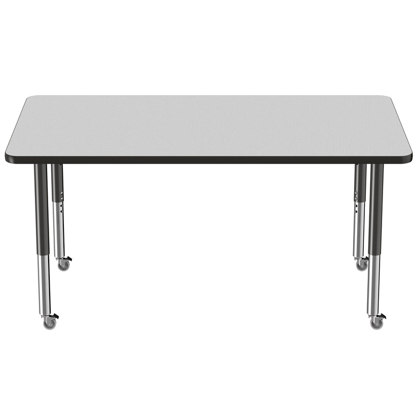 FDP 36" x 60" Rectangle T - Molding Activity Table with Adjustable Super Legs (FDP - 10034 - XX) - SchoolOutlet