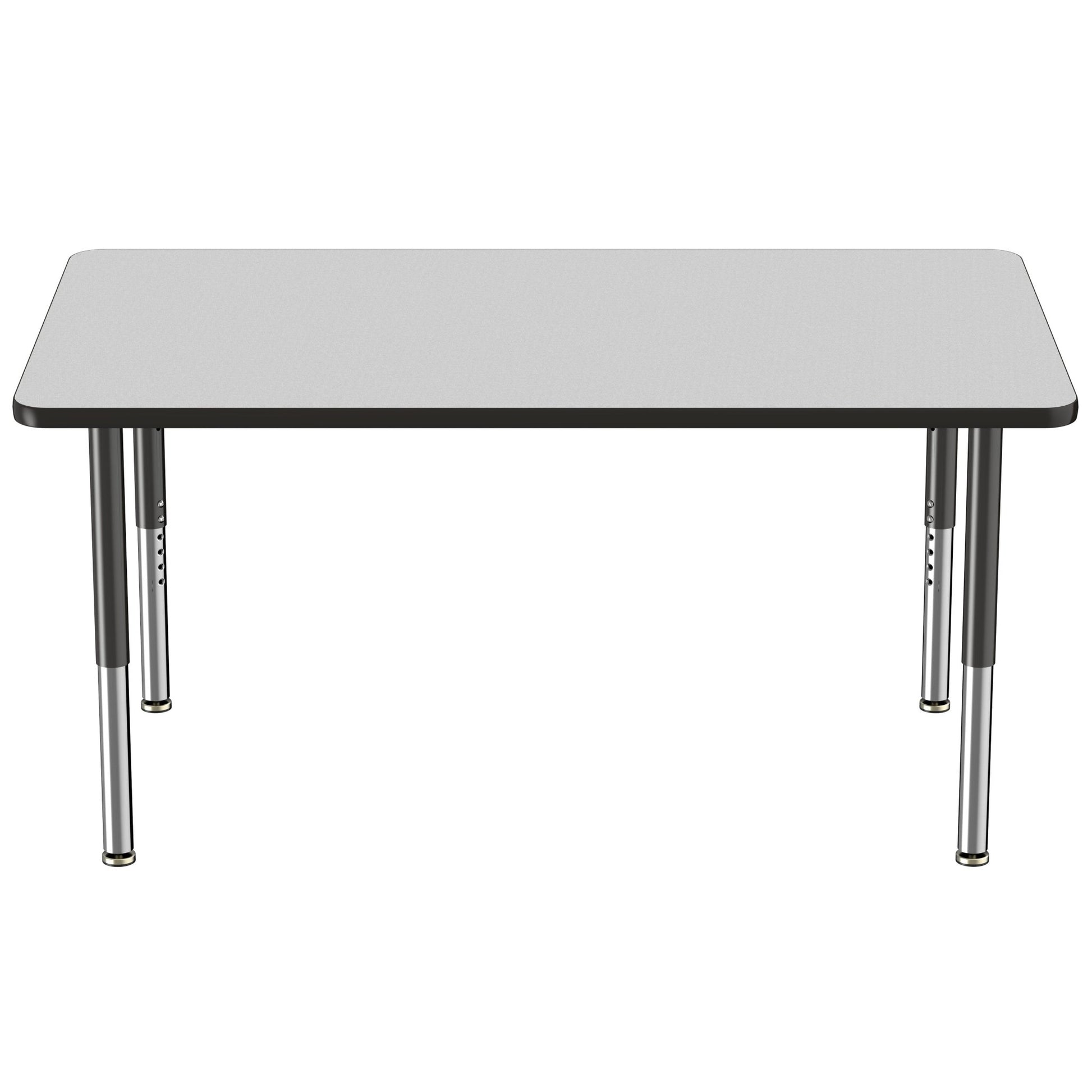 FDP 36" x 60" Rectangle T - Molding Activity Table with Adjustable Super Legs (FDP - 10034 - XX) - SchoolOutlet