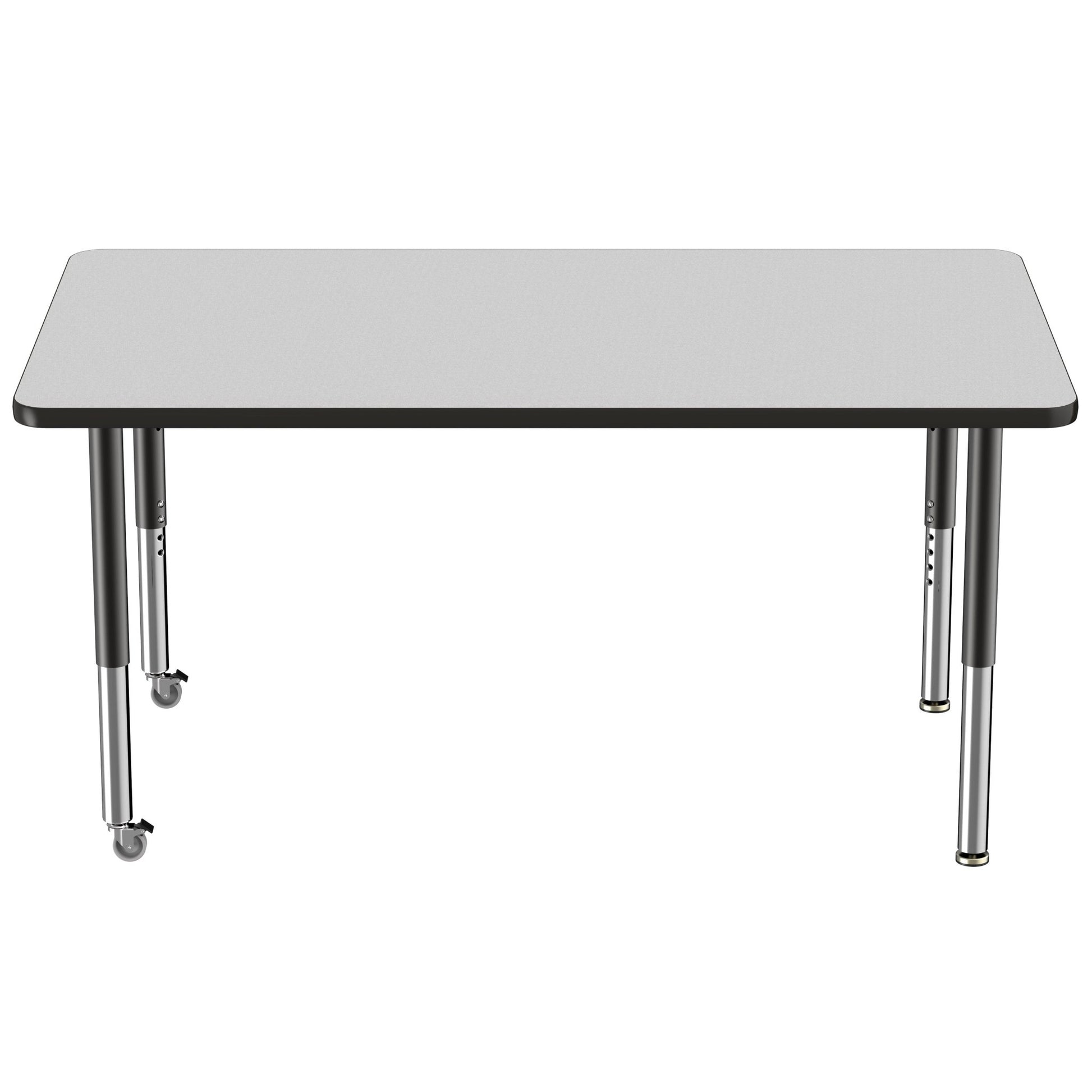 FDP 36" x 60" Rectangle T - Molding Activity Table with Adjustable Super Legs (FDP - 10034 - XX) - SchoolOutlet