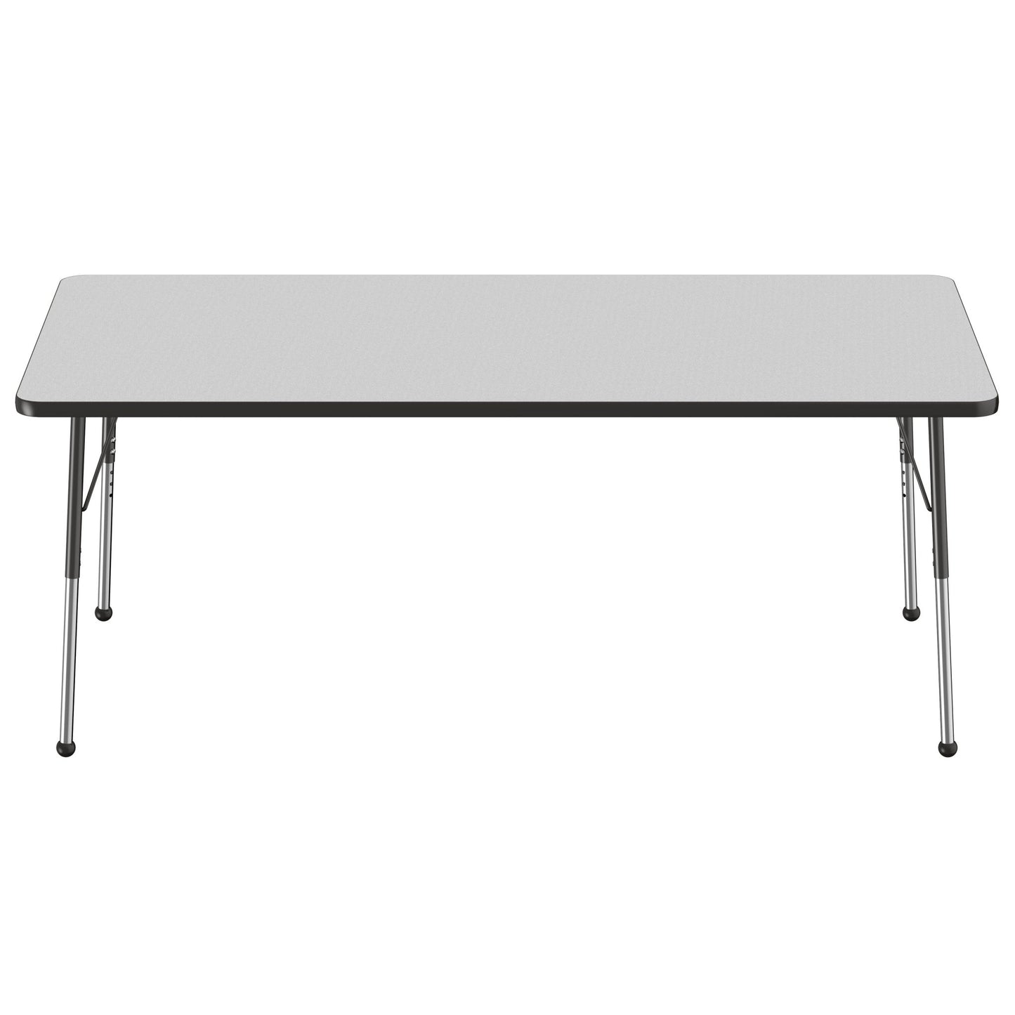 FDP 36" x 72" Rectangle T - Molding Activity Table with Adjustable Standard Ball Glide Legs (FDP - 10036 - XX) - SchoolOutlet