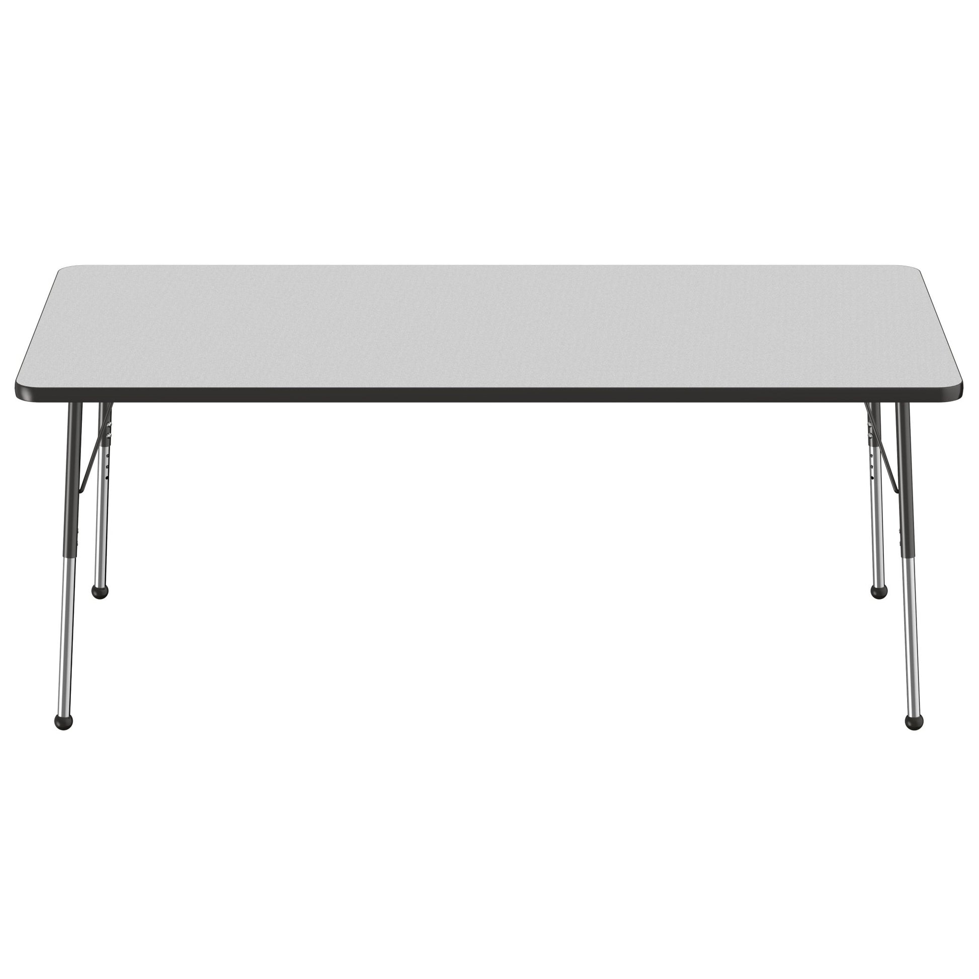 FDP 36" x 72" Rectangle T - Molding Activity Table with Adjustable Standard Ball Glide Legs (FDP - 10036 - XX) - SchoolOutlet