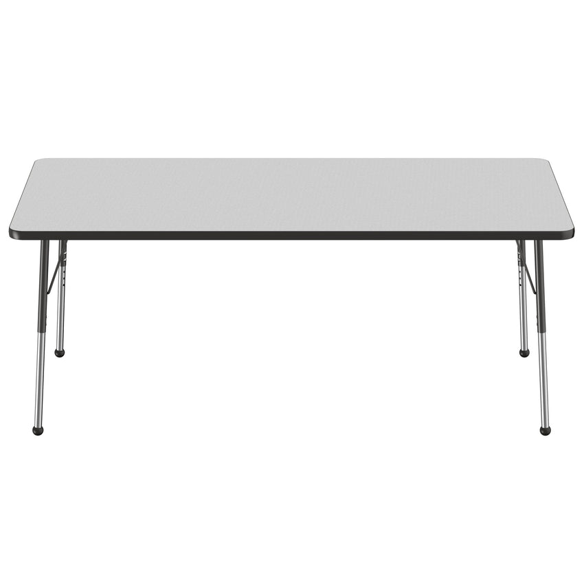 FDP 36" x 72" Rectangle T - Molding Activity Table with Adjustable Standard Ball Glide Legs (FDP - 10036 - XX) - SchoolOutlet