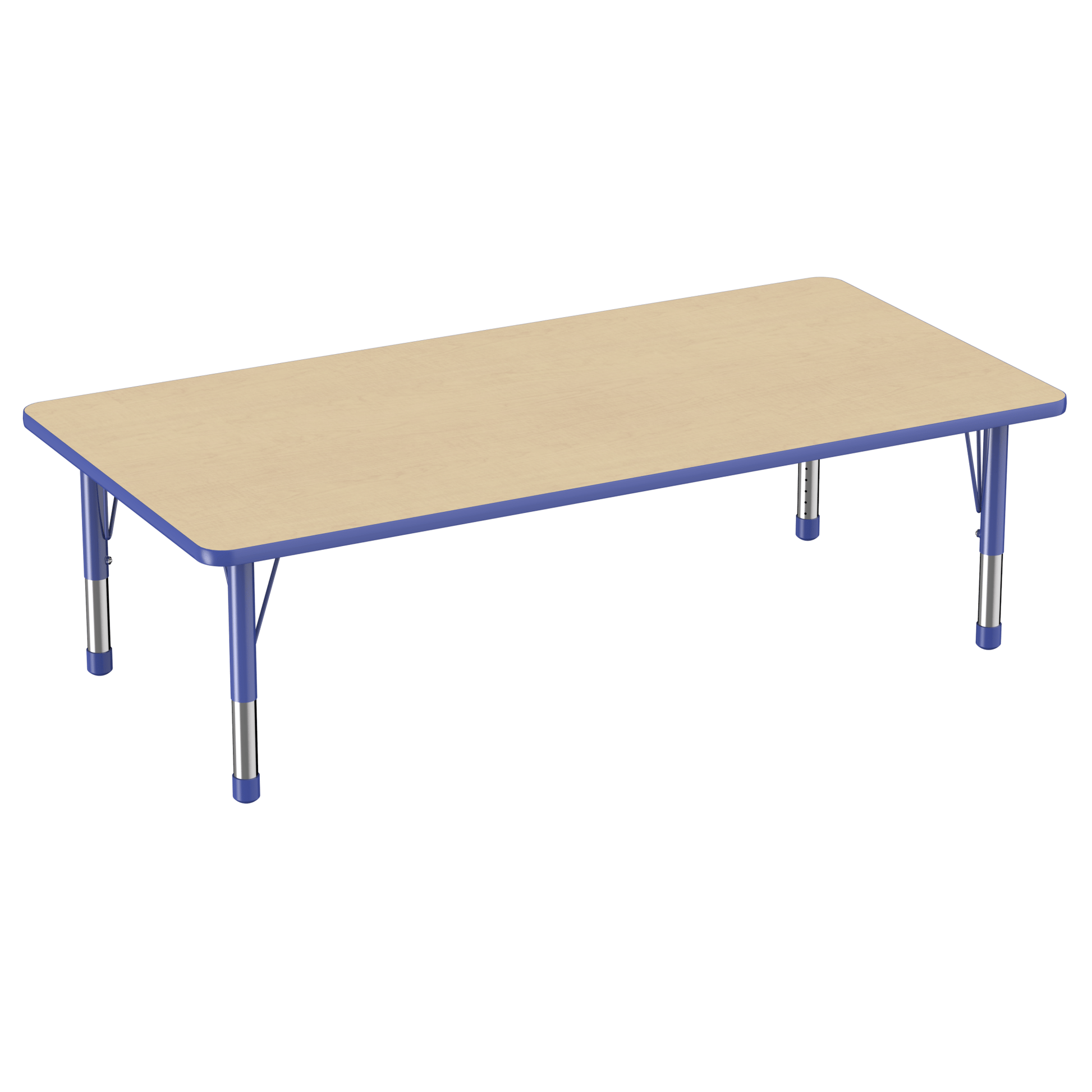 FDP 36" x 72" Rectangle T - Molding Activity Table with Adjustable Chunky Legs (FDP - 10037 - XX) - SchoolOutlet