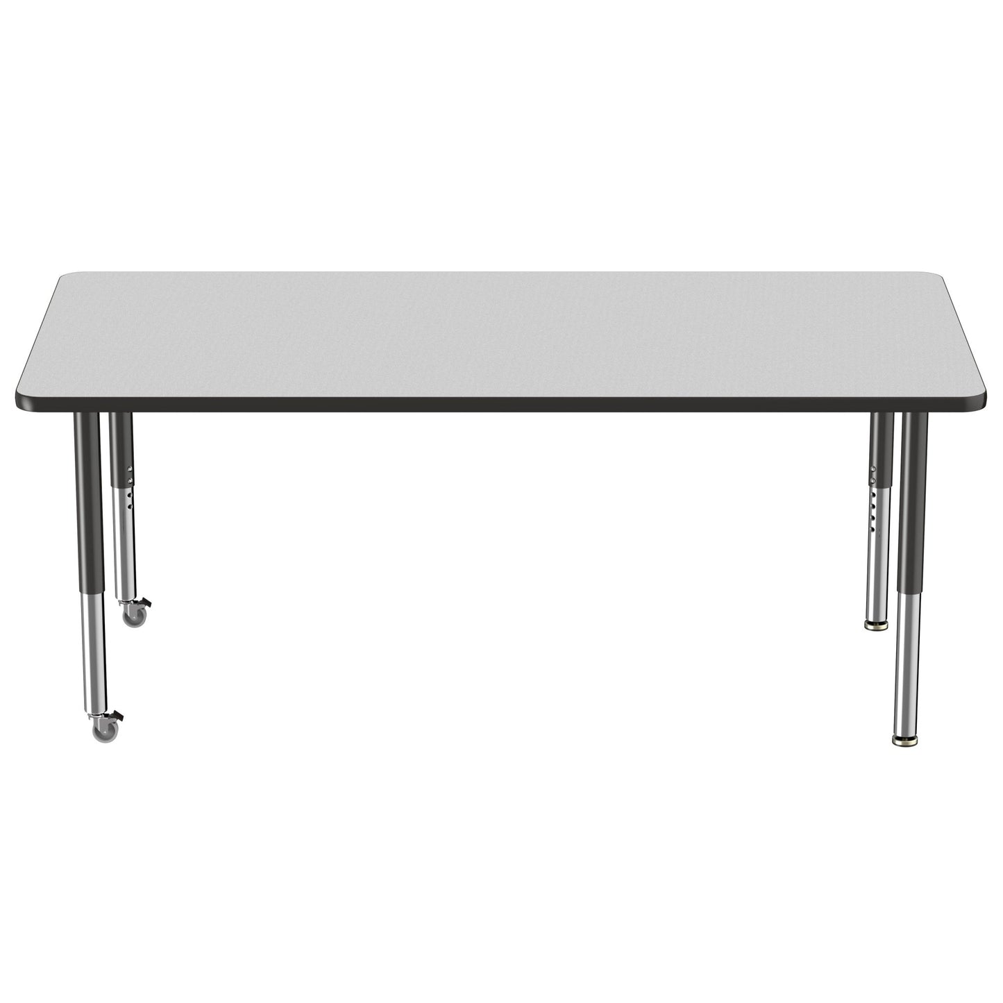 FDP 36" x 72" Rectangle T - Molding Activity Table with Adjustable Super Legs (FDP - 10038 - XX) - SchoolOutlet