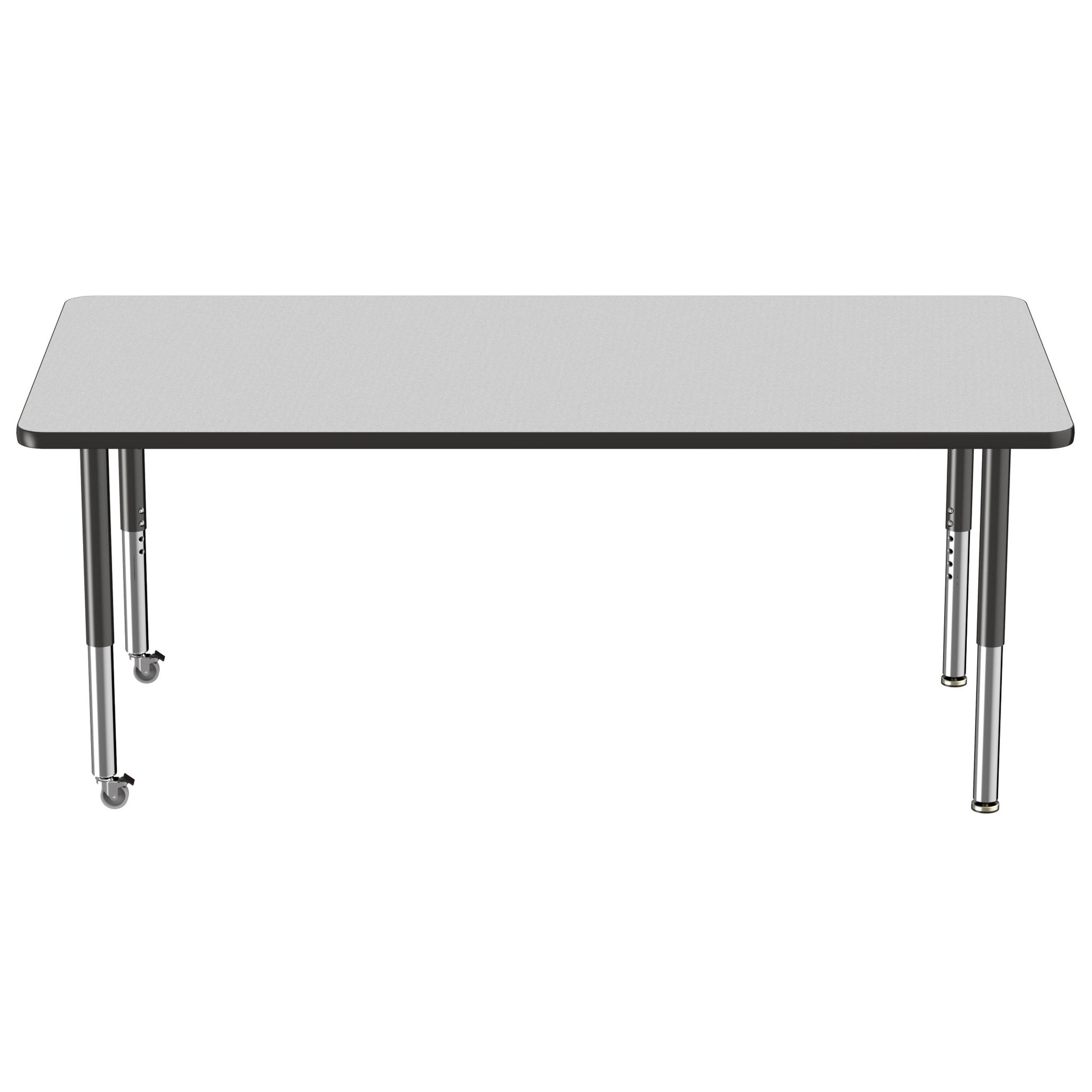 FDP 36" x 72" Rectangle T - Molding Activity Table with Adjustable Super Legs (FDP - 10038 - XX) - SchoolOutlet