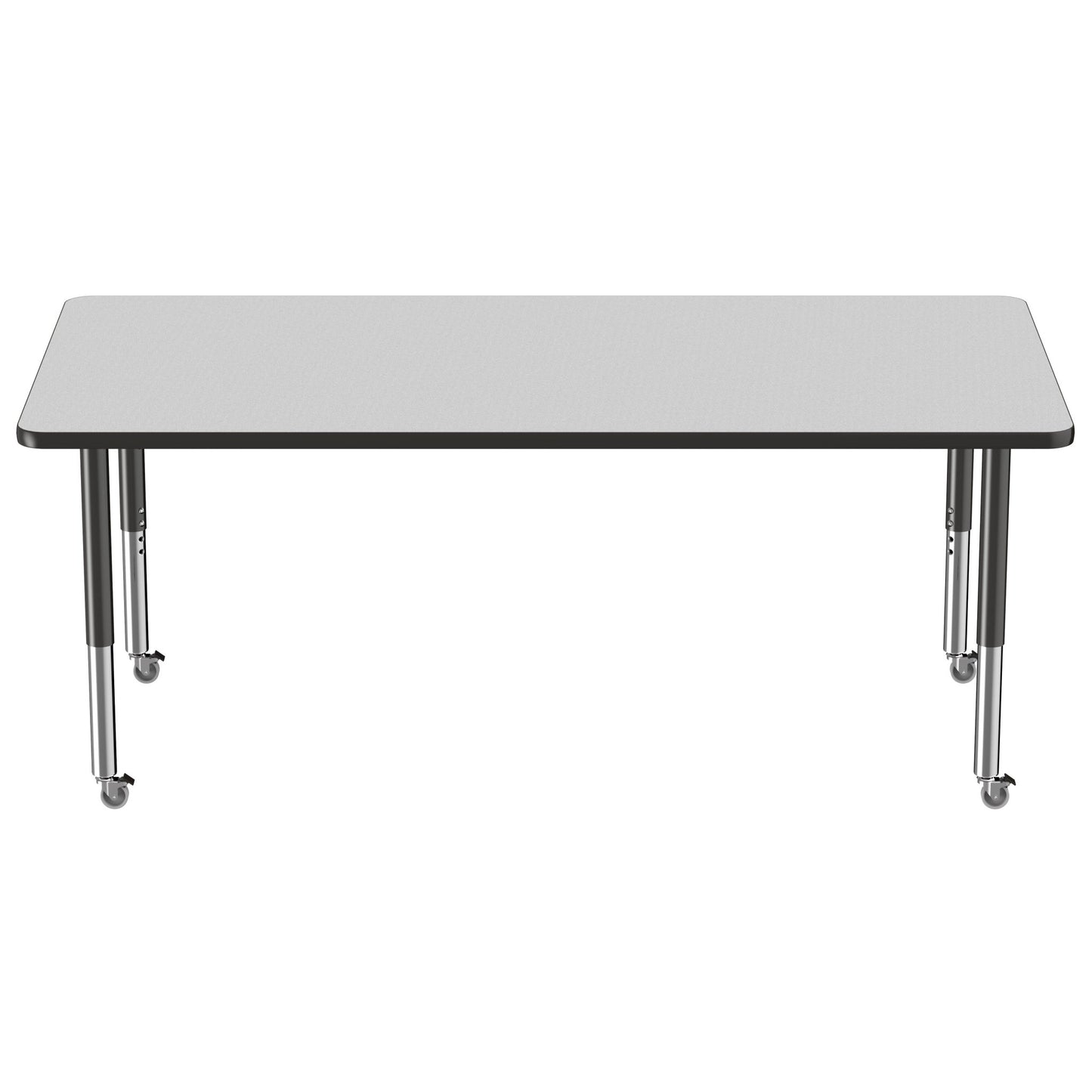 FDP 36" x 72" Rectangle T - Molding Activity Table with Adjustable Super Legs (FDP - 10038 - XX) - SchoolOutlet