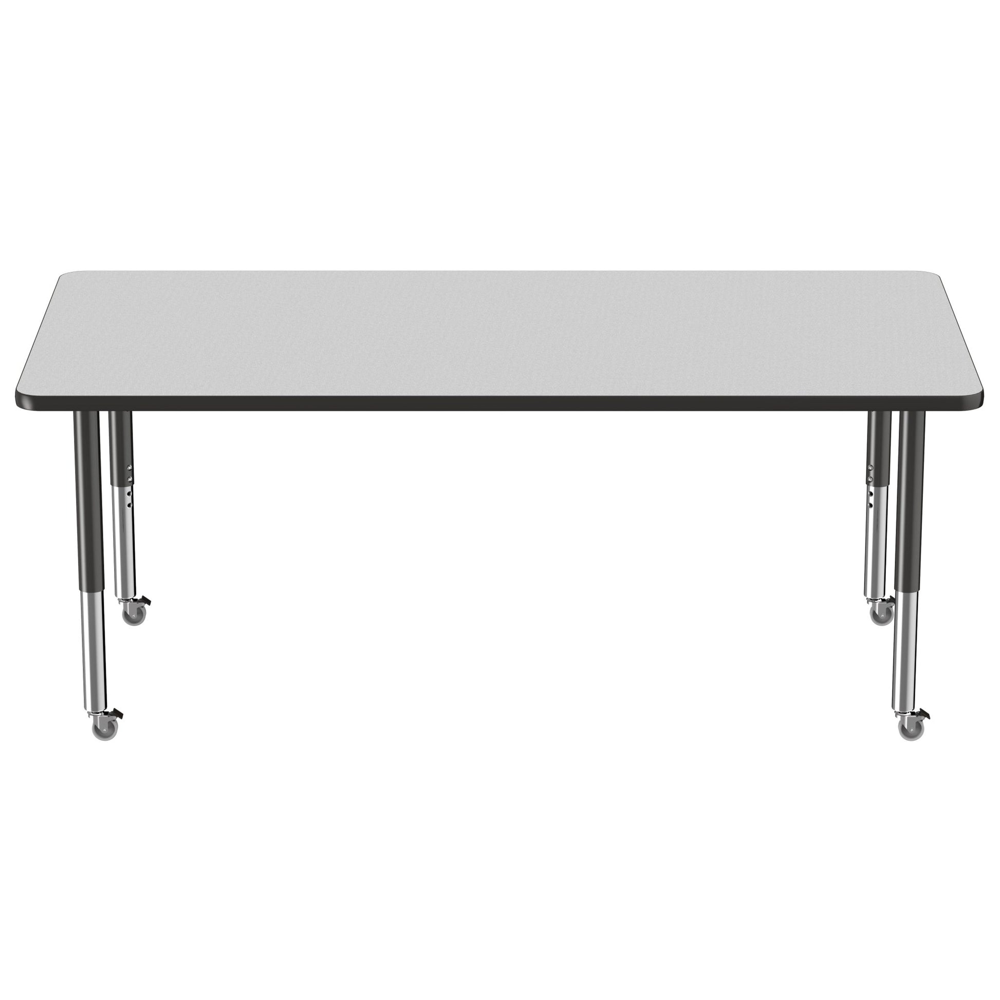 FDP 36" x 72" Rectangle T - Molding Activity Table with Adjustable Super Legs (FDP - 10038 - XX) - SchoolOutlet