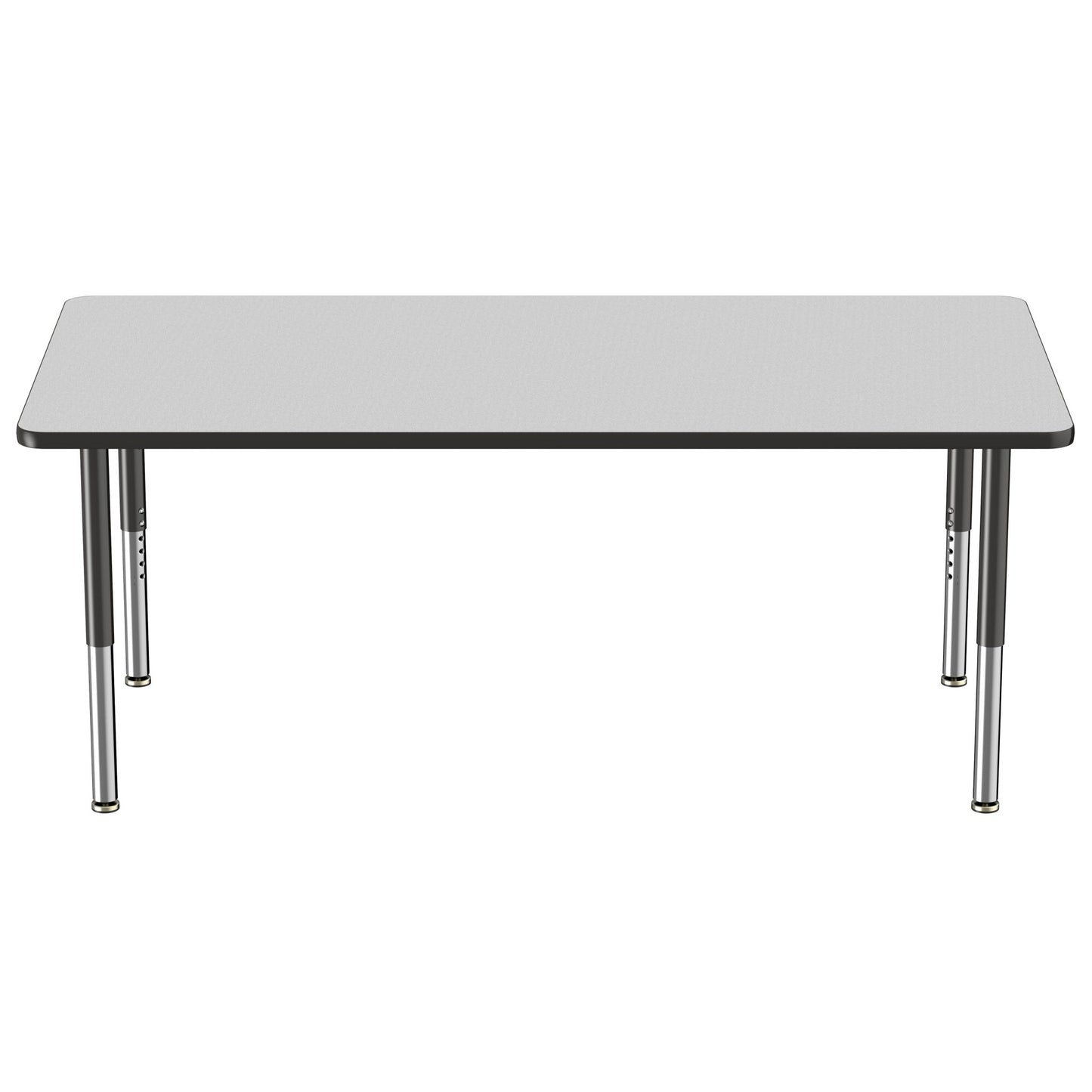 FDP 36" x 72" Rectangle T - Molding Activity Table with Adjustable Super Legs (FDP - 10038 - XX) - SchoolOutlet