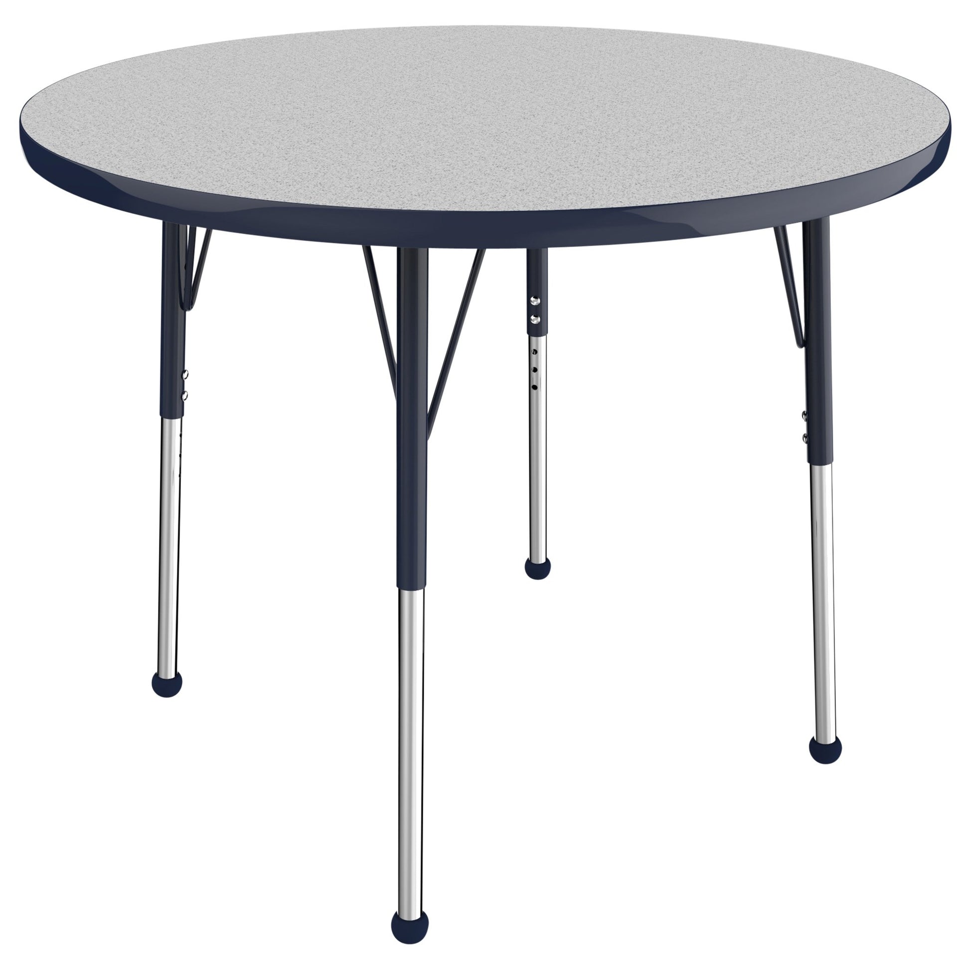 FDP 36" Round T - Molding Activity Table with Adjustable Standard Ball Glide Legs (FDP - 10040 - XX) - SchoolOutlet