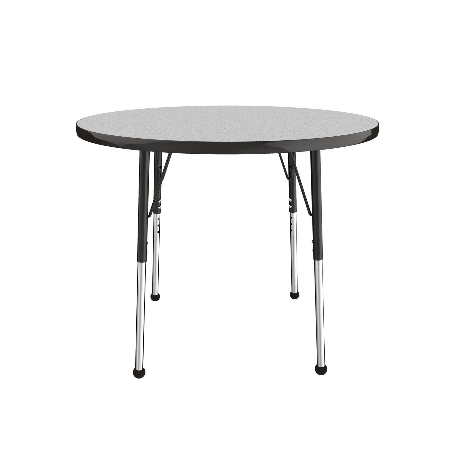 FDP 36" Round T - Molding Activity Table with Adjustable Standard Ball Glide Legs (FDP - 10040 - XX) - SchoolOutlet