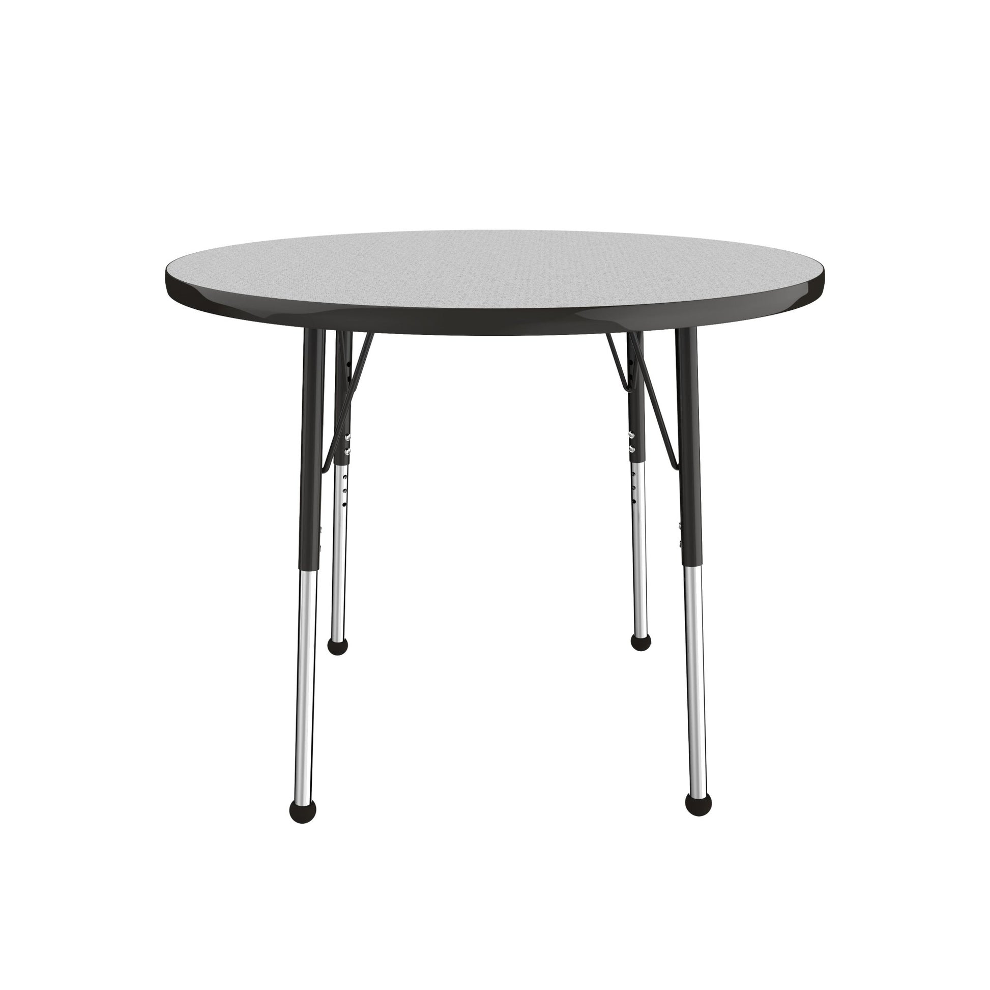 FDP 36" Round T - Molding Activity Table with Adjustable Standard Ball Glide Legs (FDP - 10040 - XX) - SchoolOutlet
