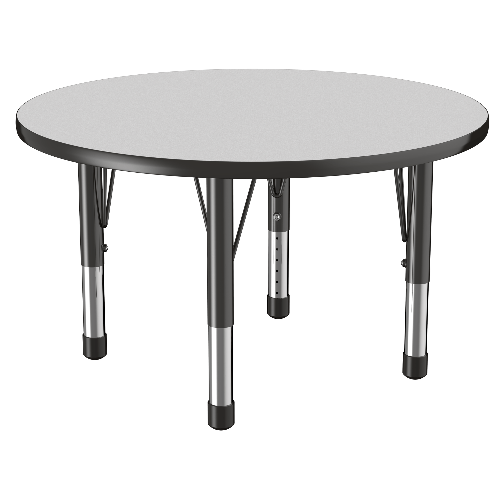 FDP 36" Round T - Molding Activity Table with Adjustable Chunky Legs (FDP - 10041 - XX) - SchoolOutlet