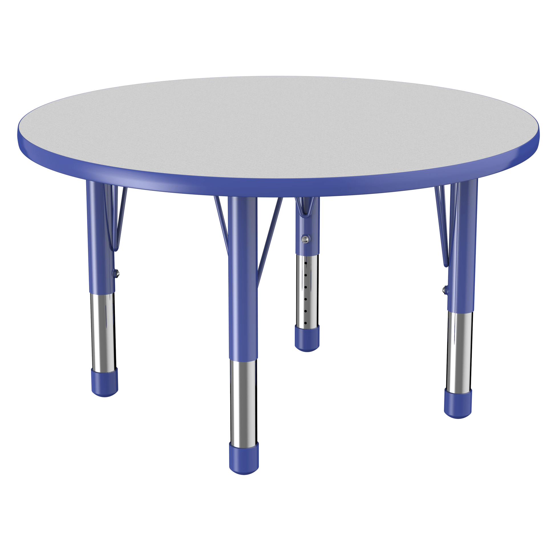 FDP 36" Round T - Molding Activity Table with Adjustable Chunky Legs (FDP - 10041 - XX) - SchoolOutlet