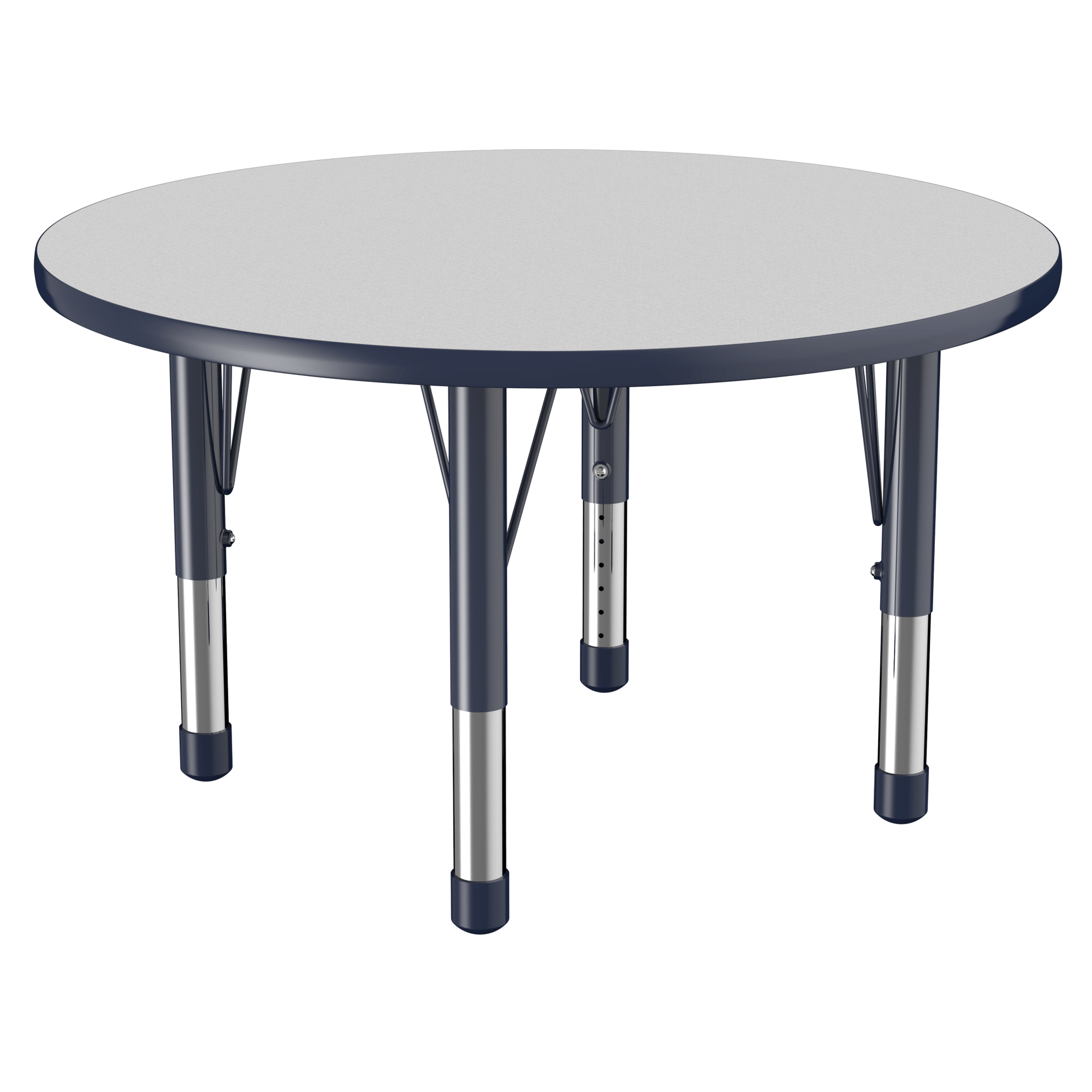 FDP 36" Round T - Molding Activity Table with Adjustable Chunky Legs (FDP - 10041 - XX) - SchoolOutlet