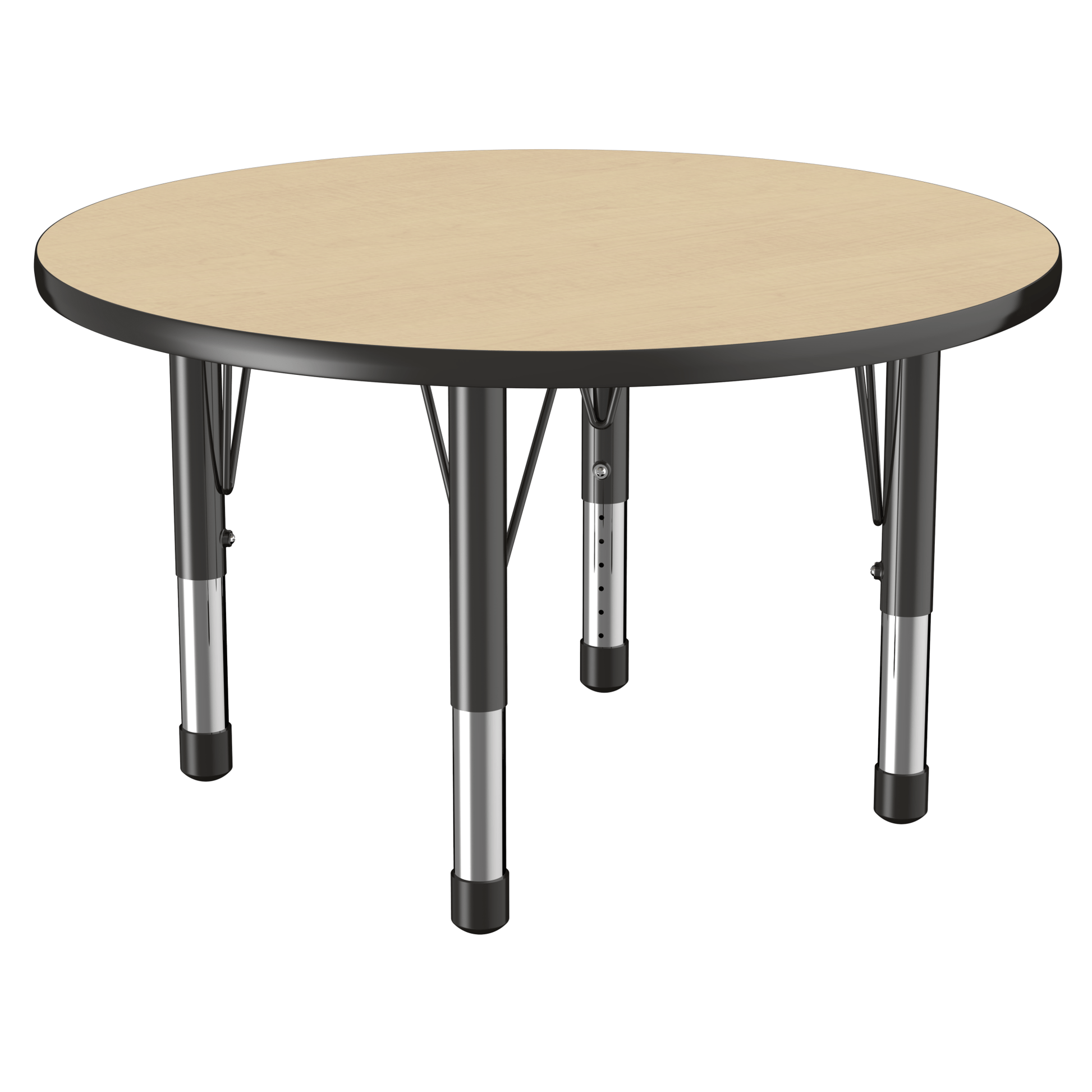 FDP 36" Round T - Molding Activity Table with Adjustable Chunky Legs (FDP - 10041 - XX) - SchoolOutlet