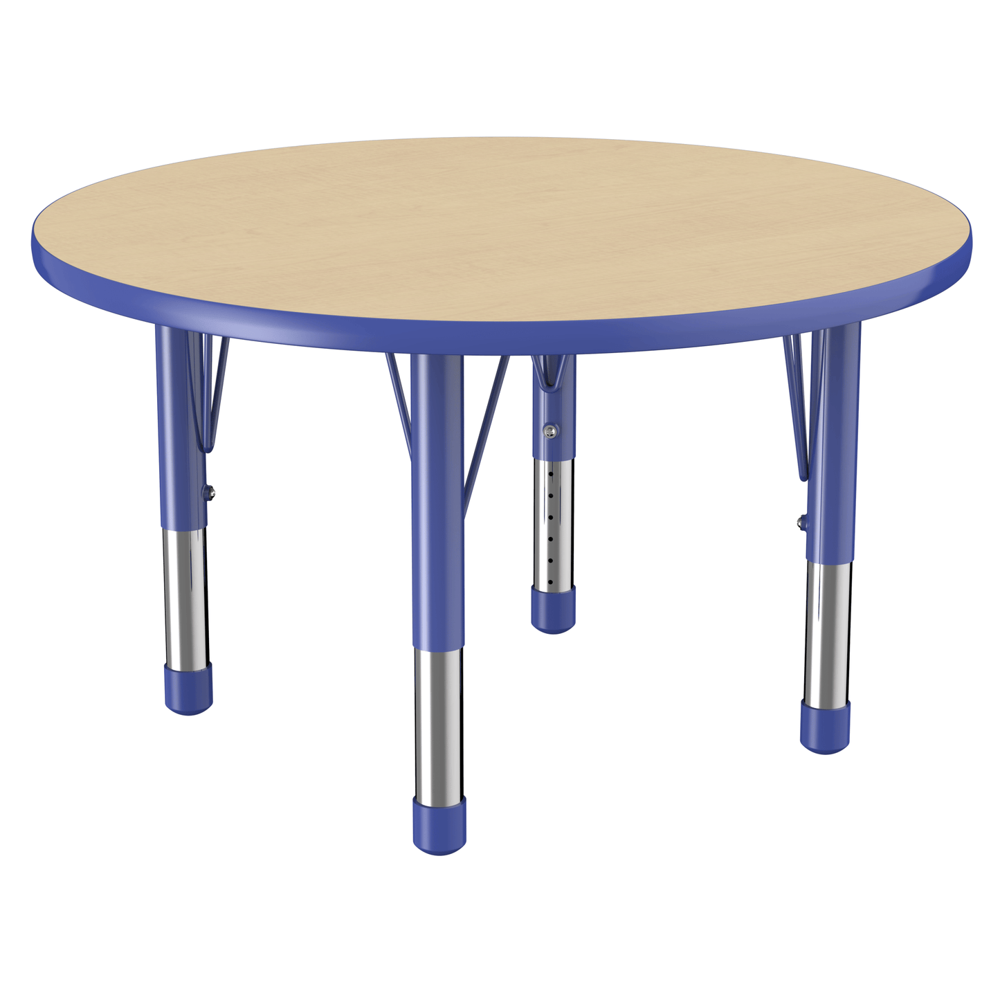 FDP 36" Round T - Molding Activity Table with Adjustable Chunky Legs (FDP - 10041 - XX) - SchoolOutlet