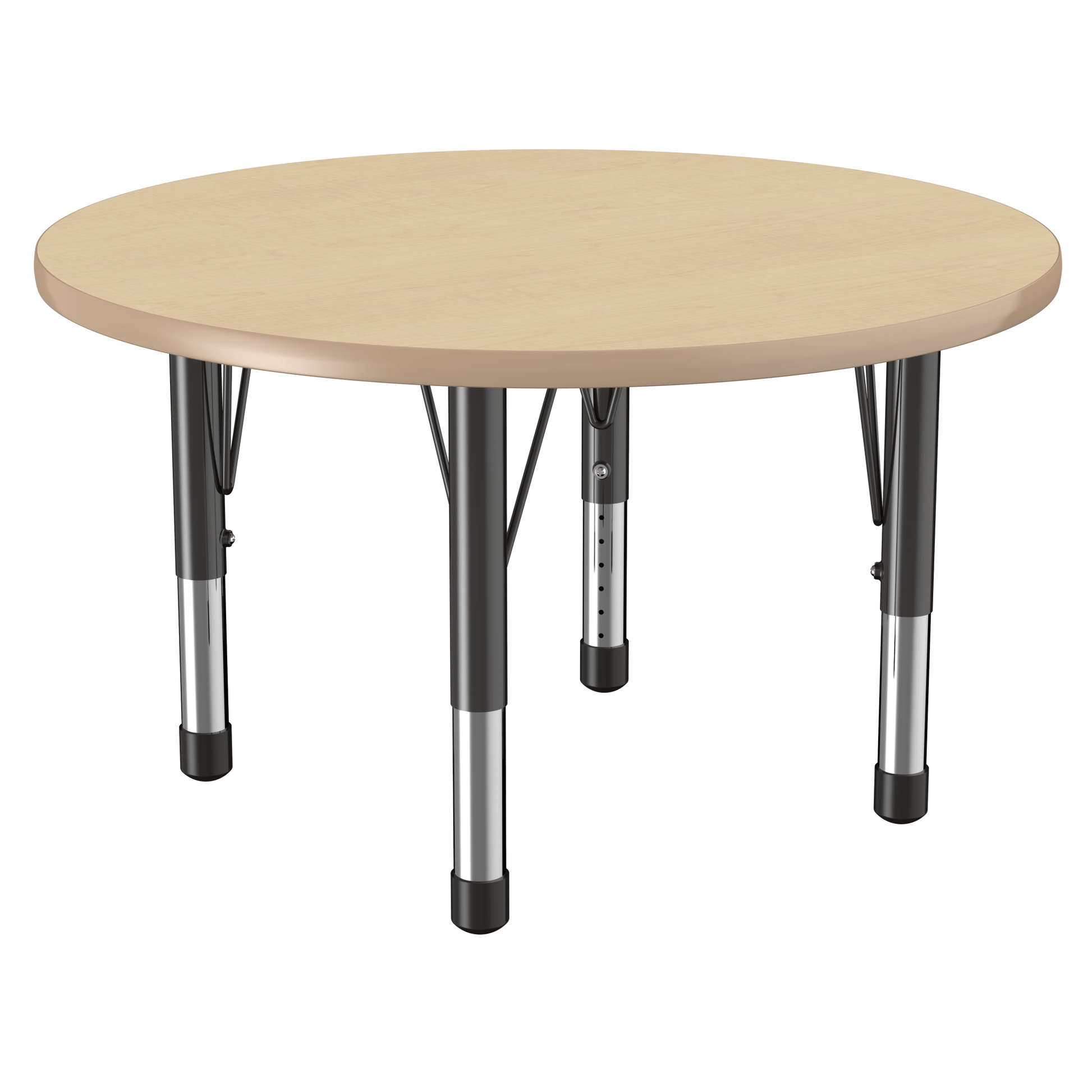FDP 36" Round T - Molding Activity Table with Adjustable Chunky Legs (FDP - 10041 - XX) - SchoolOutlet