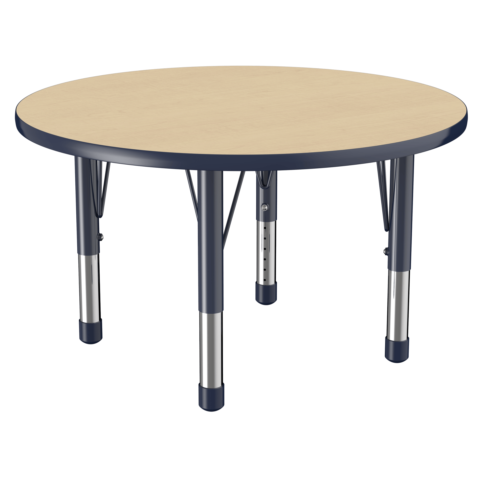 FDP 36" Round T - Molding Activity Table with Adjustable Chunky Legs (FDP - 10041 - XX) - SchoolOutlet