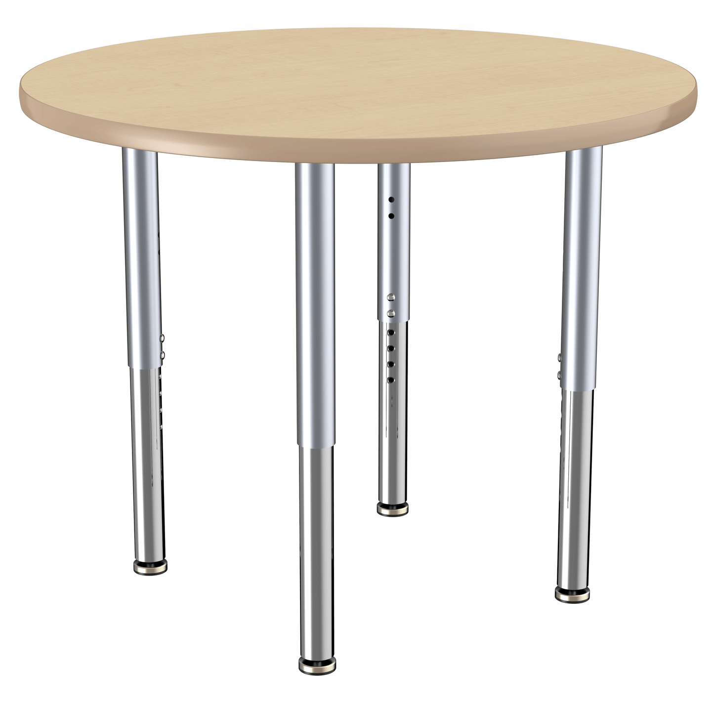FDP 36" Round T - Molding Activity Table with Adjustable Super Legs (FDP - 10042 - XX) - SchoolOutlet