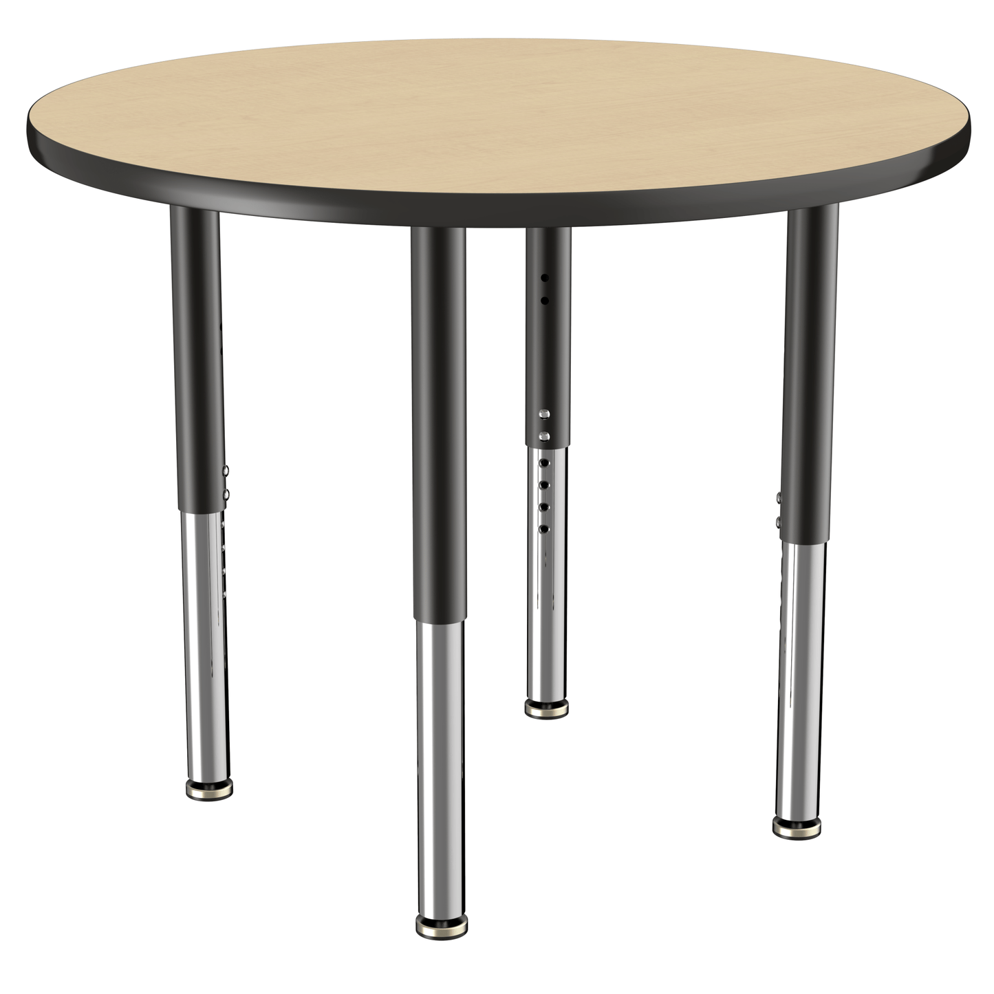 FDP 36" Round T - Molding Activity Table with Adjustable Super Legs (FDP - 10042 - XX) - SchoolOutlet