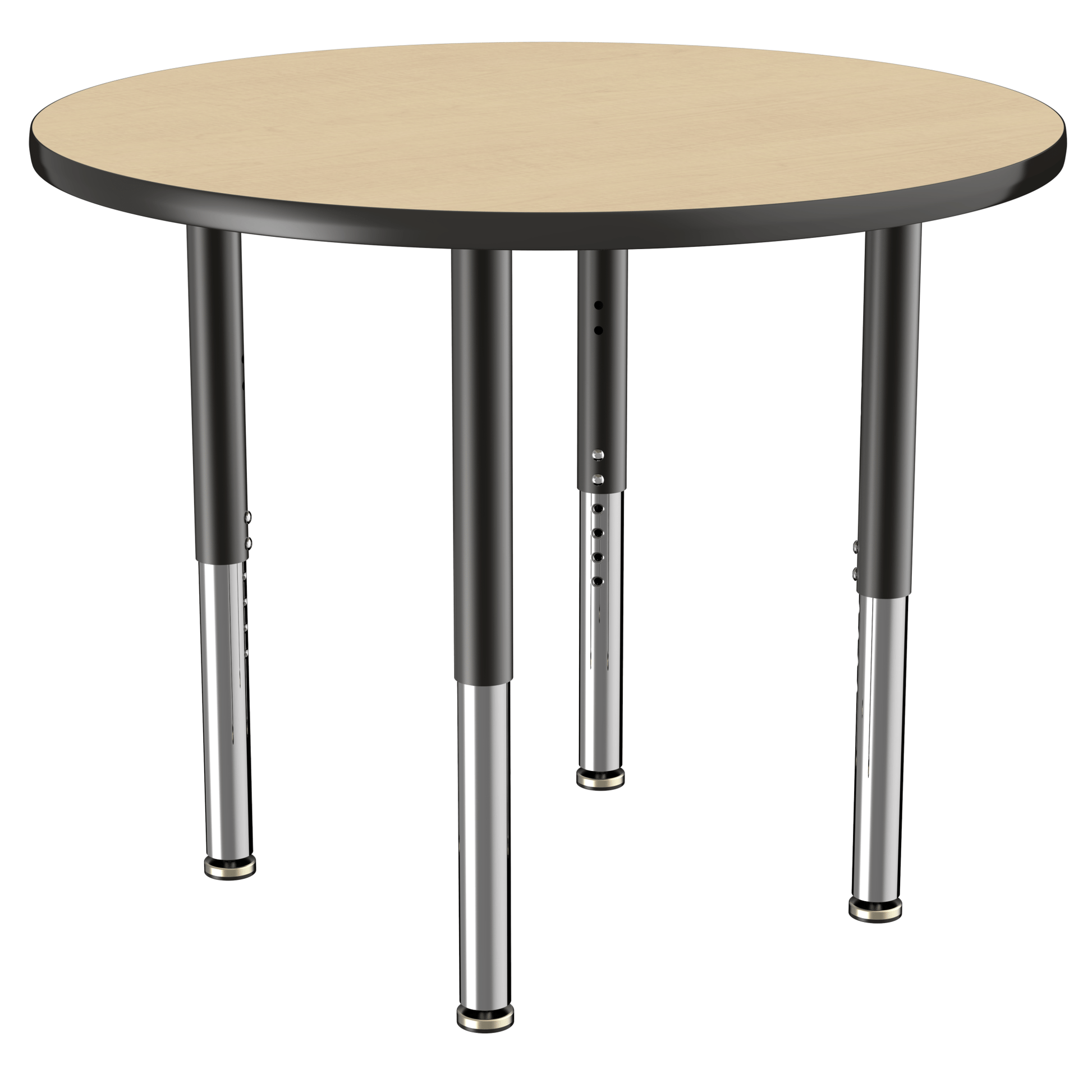 FDP 36" Round T - Molding Activity Table with Adjustable Super Legs (FDP - 10042 - XX) - SchoolOutlet