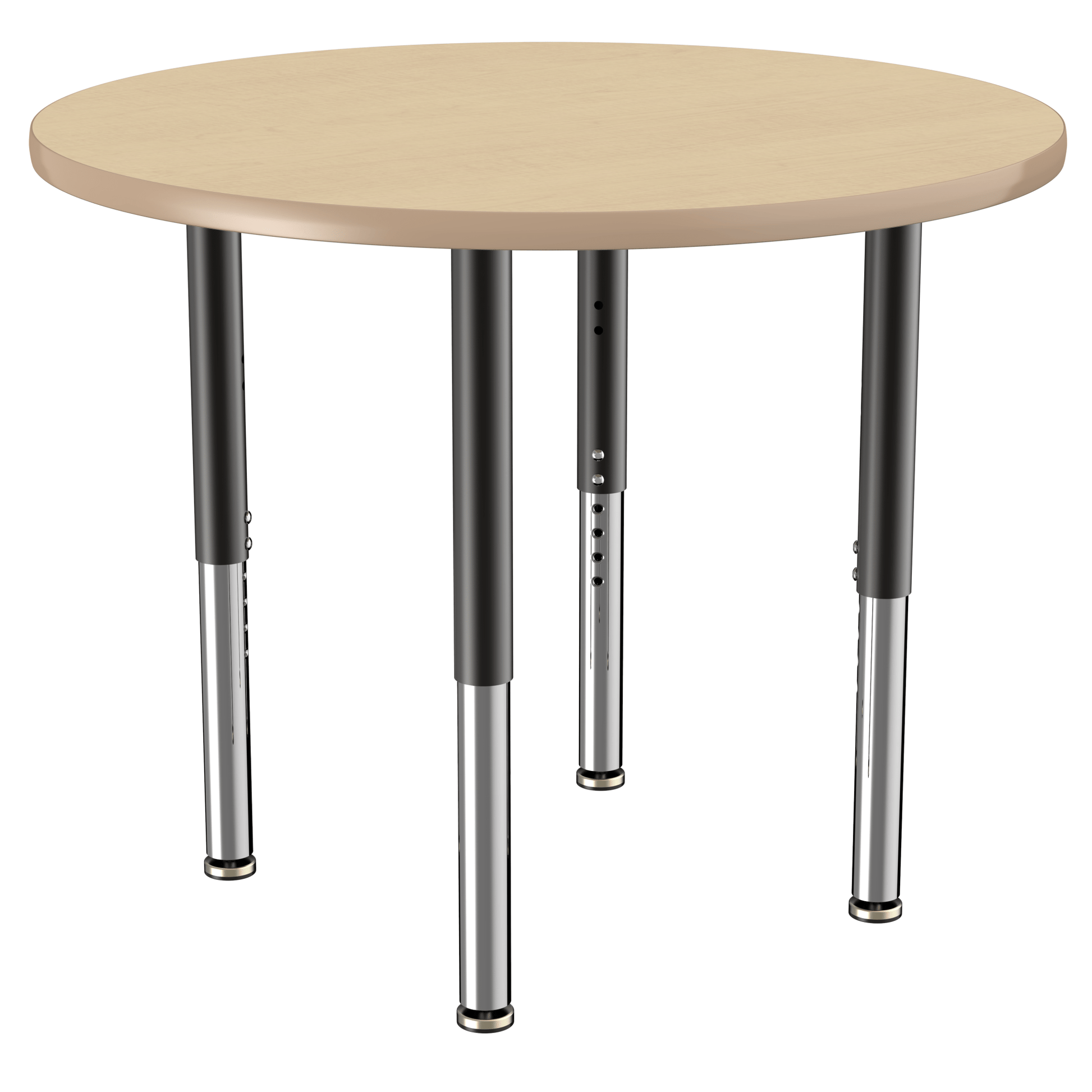 FDP 36" Round T - Molding Activity Table with Adjustable Super Legs (FDP - 10042 - XX) - SchoolOutlet