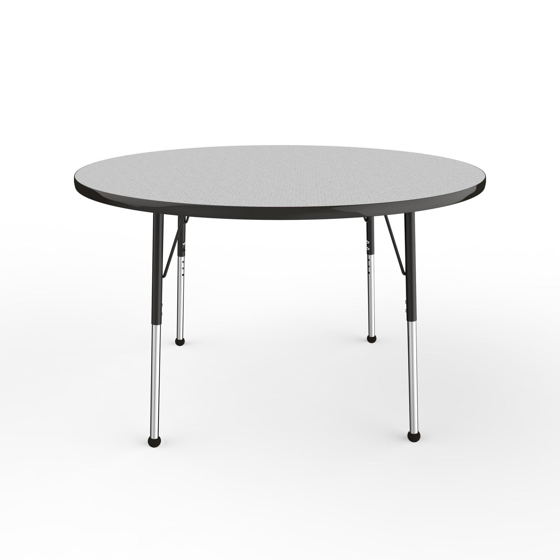 FDP 48" Round T - Molding Activity Table with Adjustable Standard Ball Glide Legs (FDP - 10044 - XX) - SchoolOutlet