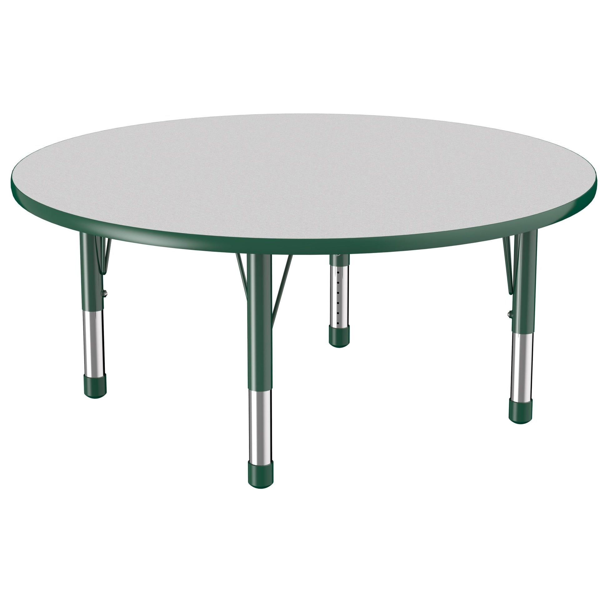 FDP 48" Round T - Molding Activity Table with Adjustable Chunky Legs (FDP - 10045 - XX) - SchoolOutlet