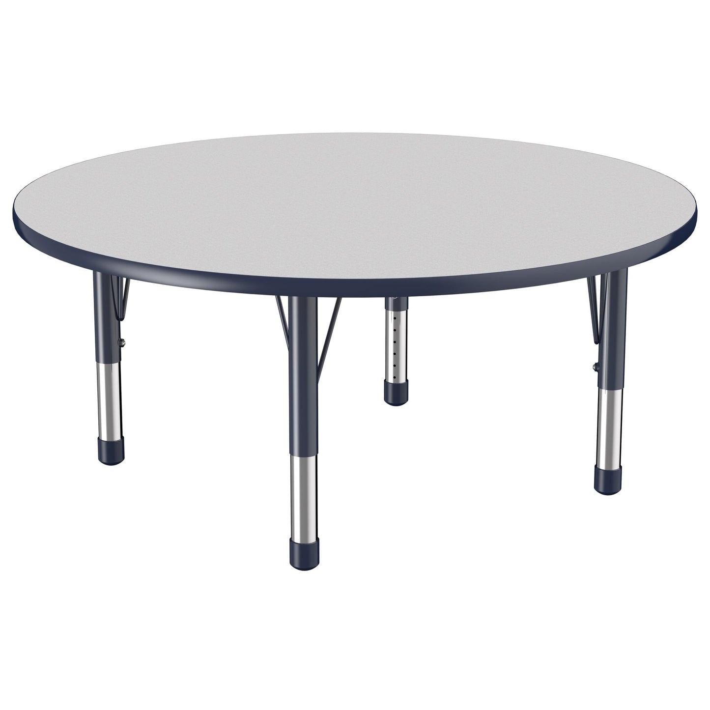 FDP 48" Round T - Molding Activity Table with Adjustable Chunky Legs (FDP - 10045 - XX) - SchoolOutlet