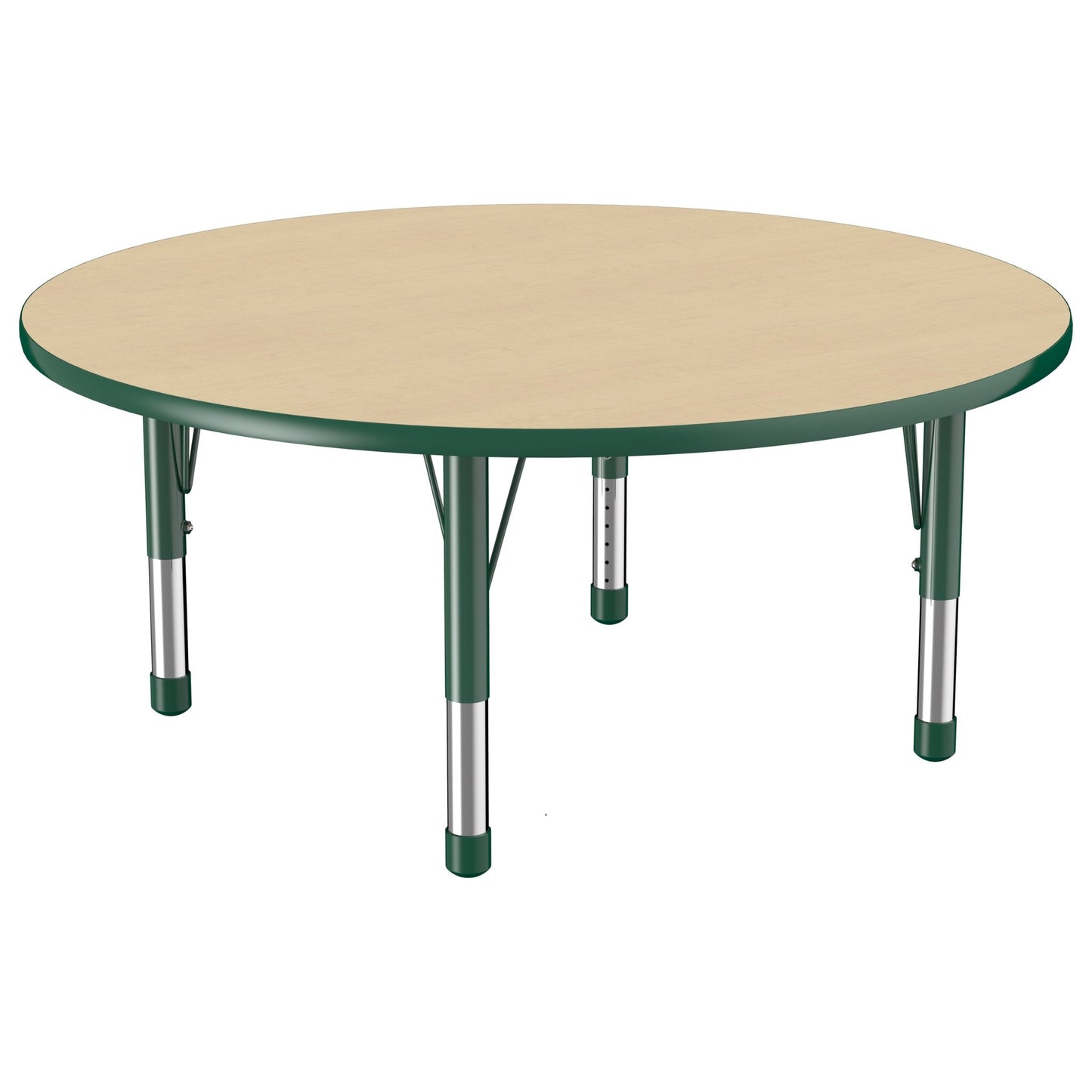 FDP 48" Round T - Molding Activity Table with Adjustable Chunky Legs (FDP - 10045 - XX) - SchoolOutlet