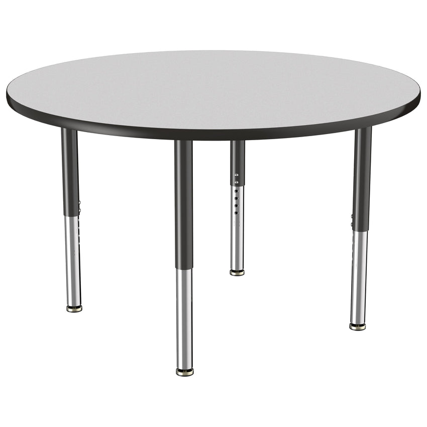 FDP 48" Round T - Molding Activity Table with Adjustable Super Legs (FDP - 10046 - XX) - SchoolOutlet