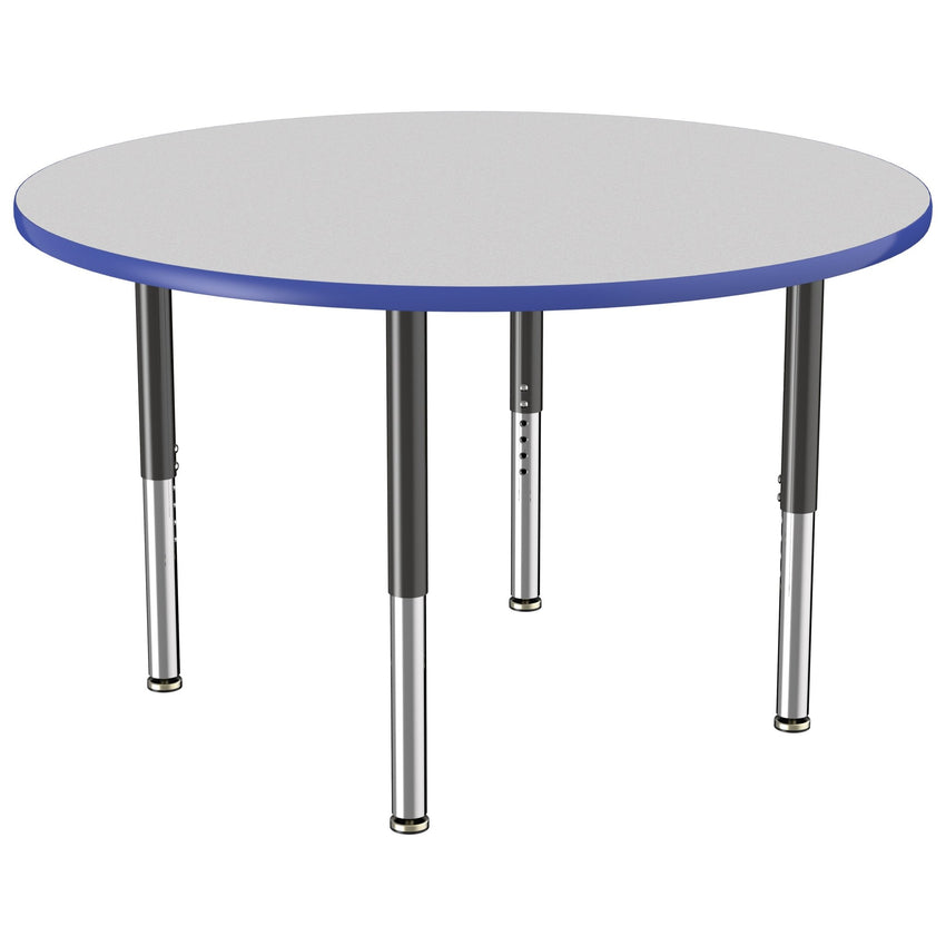 FDP 48" Round T - Molding Activity Table with Adjustable Super Legs (FDP - 10046 - XX) - SchoolOutlet