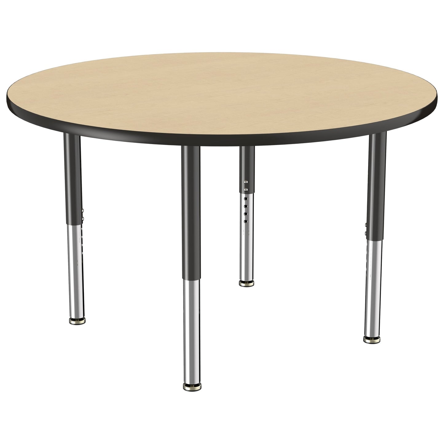 FDP 48" Round T - Molding Activity Table with Adjustable Super Legs (FDP - 10046 - XX) - SchoolOutlet