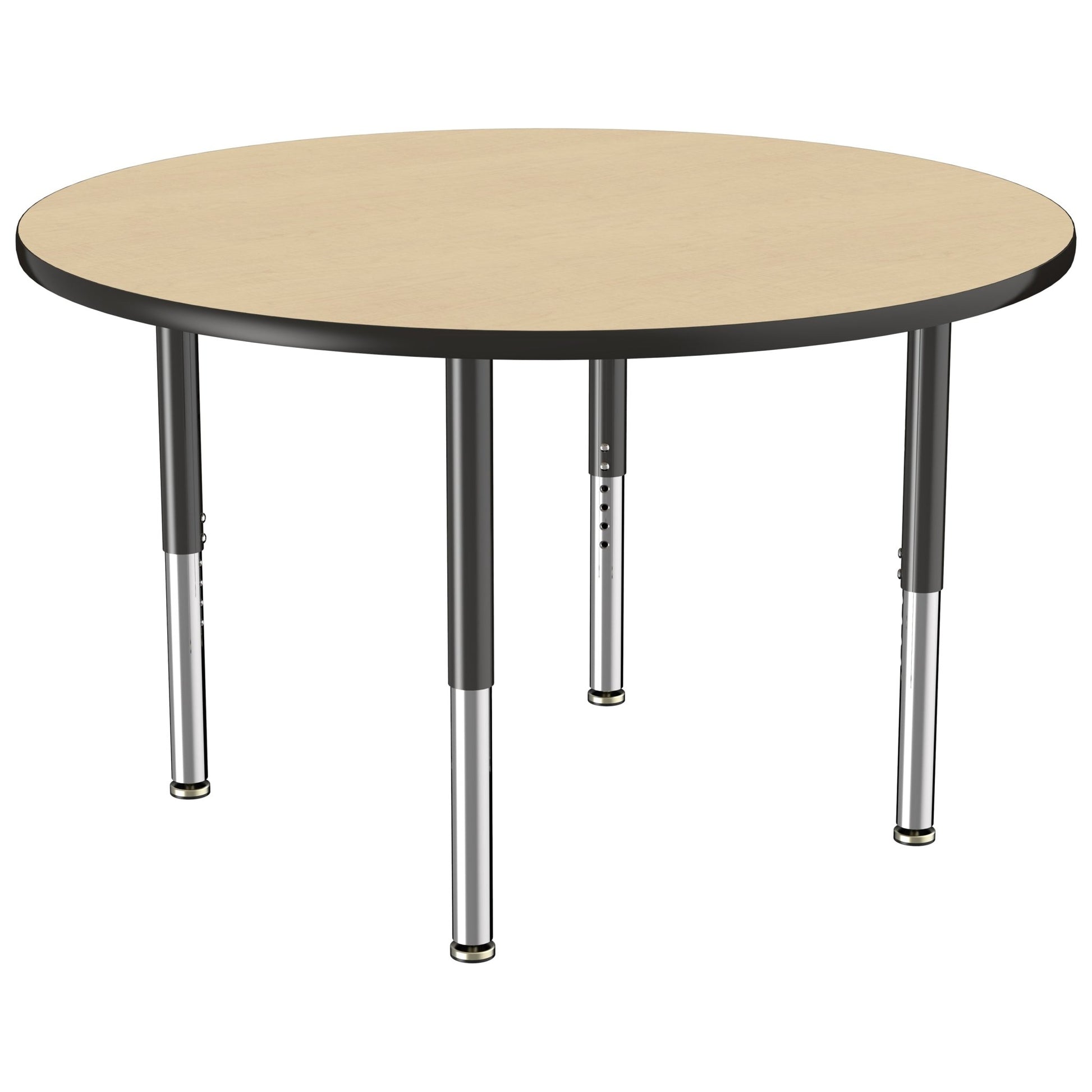 FDP 48" Round T - Molding Activity Table with Adjustable Super Legs (FDP - 10046 - XX) - SchoolOutlet