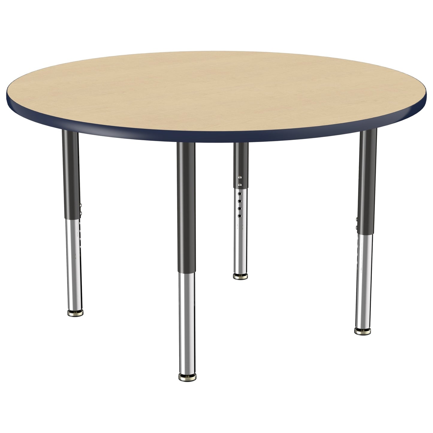 FDP 48" Round T - Molding Activity Table with Adjustable Super Legs (FDP - 10046 - XX) - SchoolOutlet