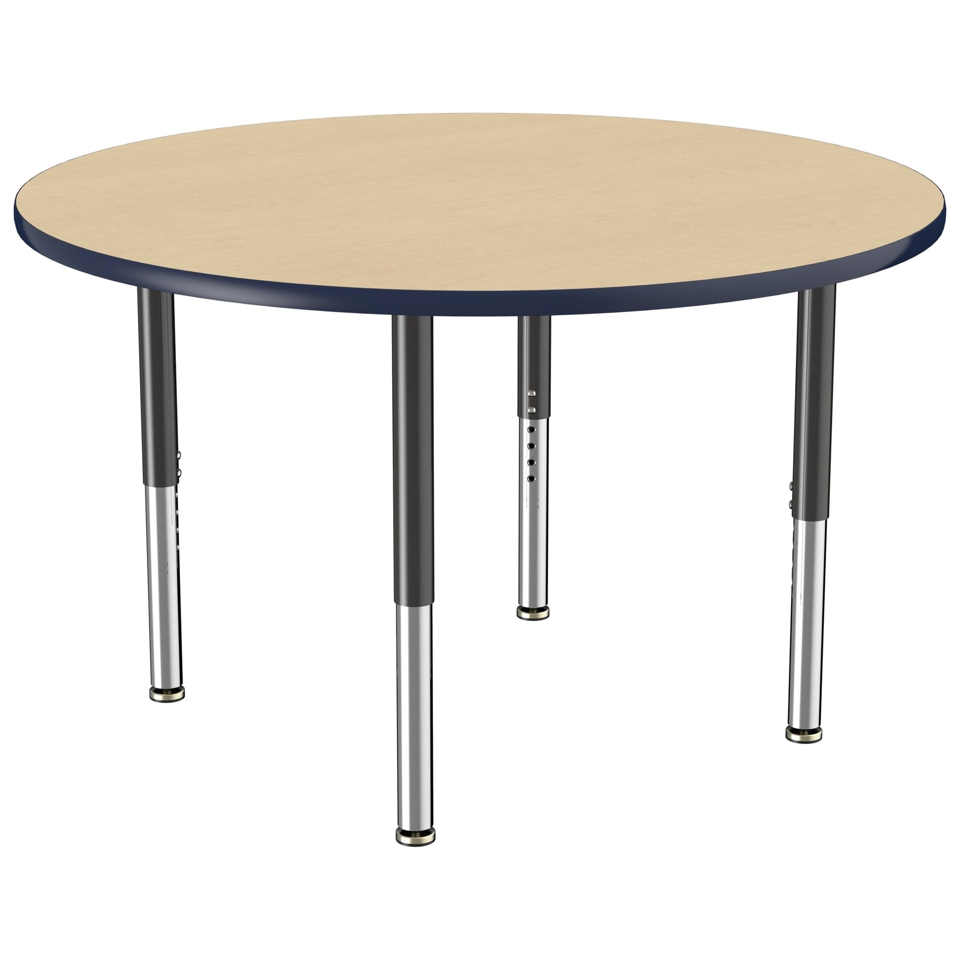 FDP 48" Round T - Molding Activity Table with Adjustable Super Legs (FDP - 10046 - XX) - SchoolOutlet
