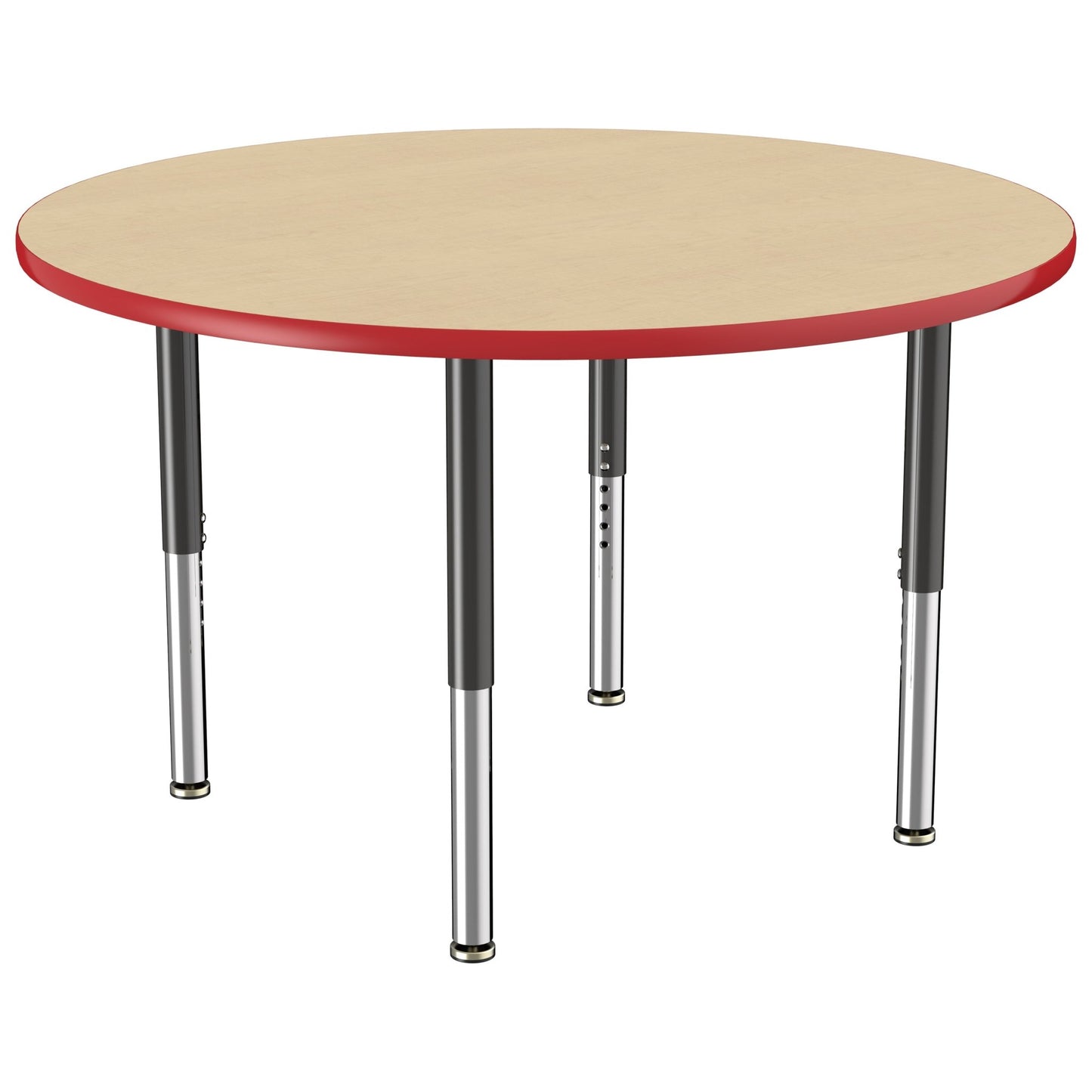 FDP 48" Round T - Molding Activity Table with Adjustable Super Legs (FDP - 10046 - XX) - SchoolOutlet