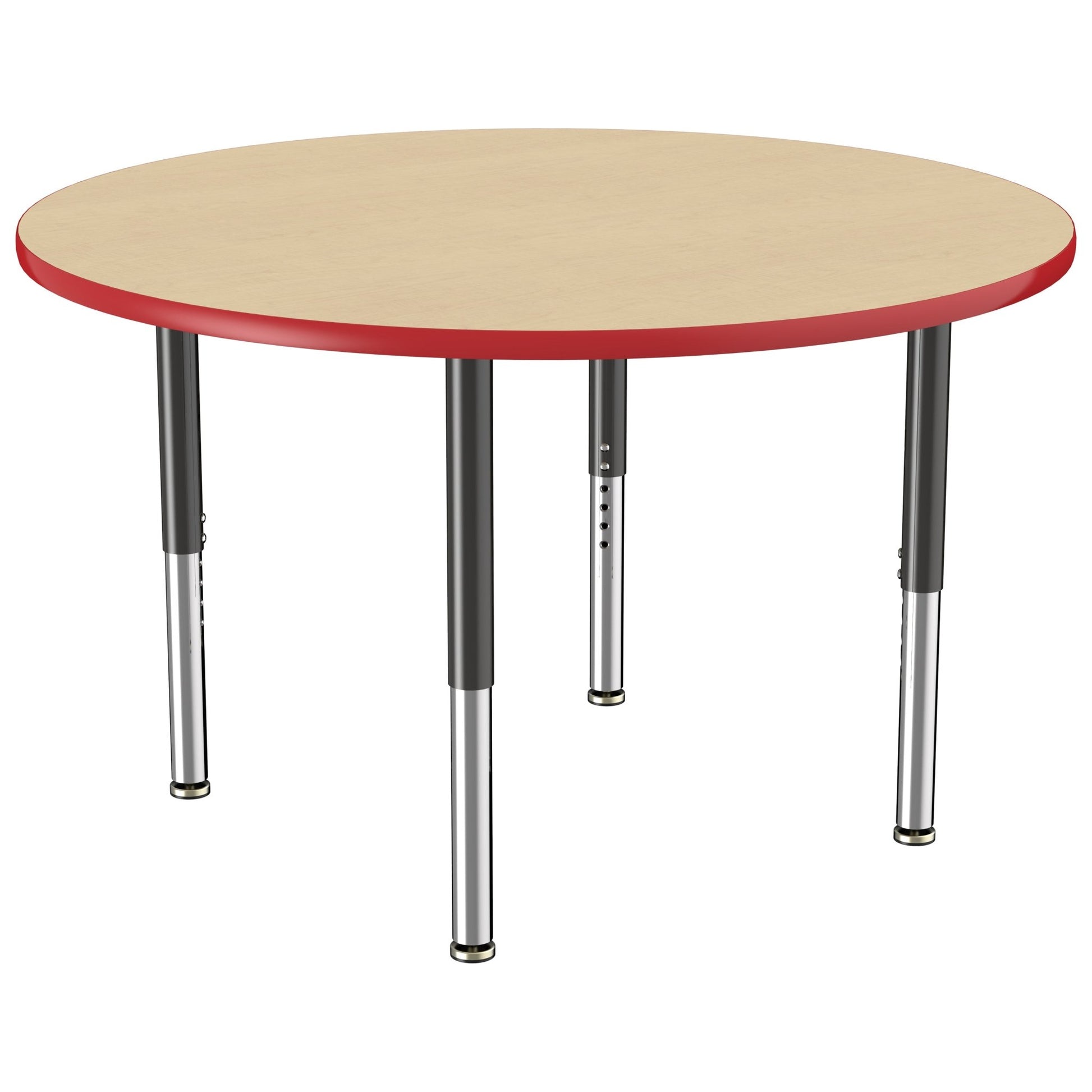 FDP 48" Round T - Molding Activity Table with Adjustable Super Legs (FDP - 10046 - XX) - SchoolOutlet