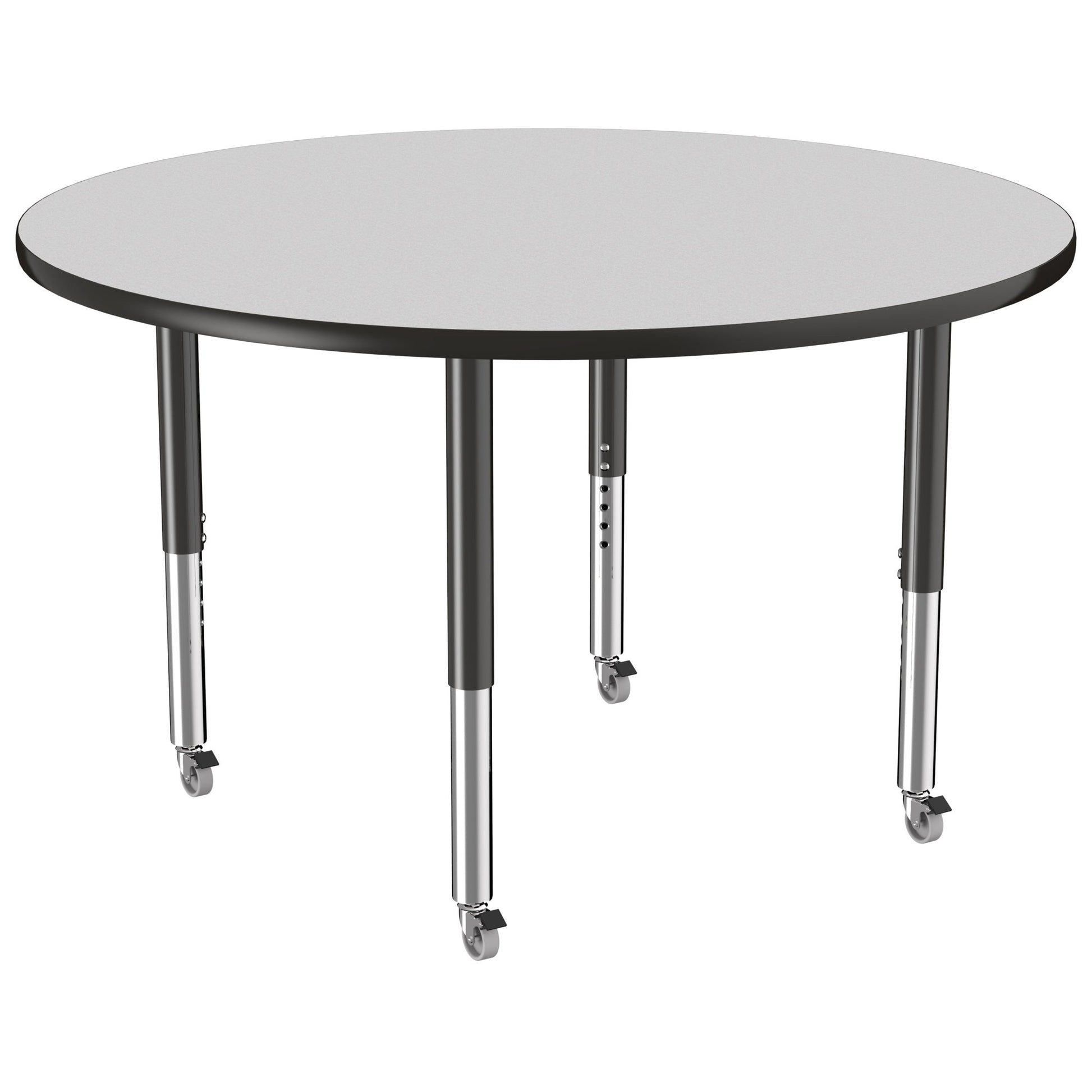 FDP 48" Round T - Molding Activity Table with Adjustable Super Legs (FDP - 10046 - XX) - SchoolOutlet