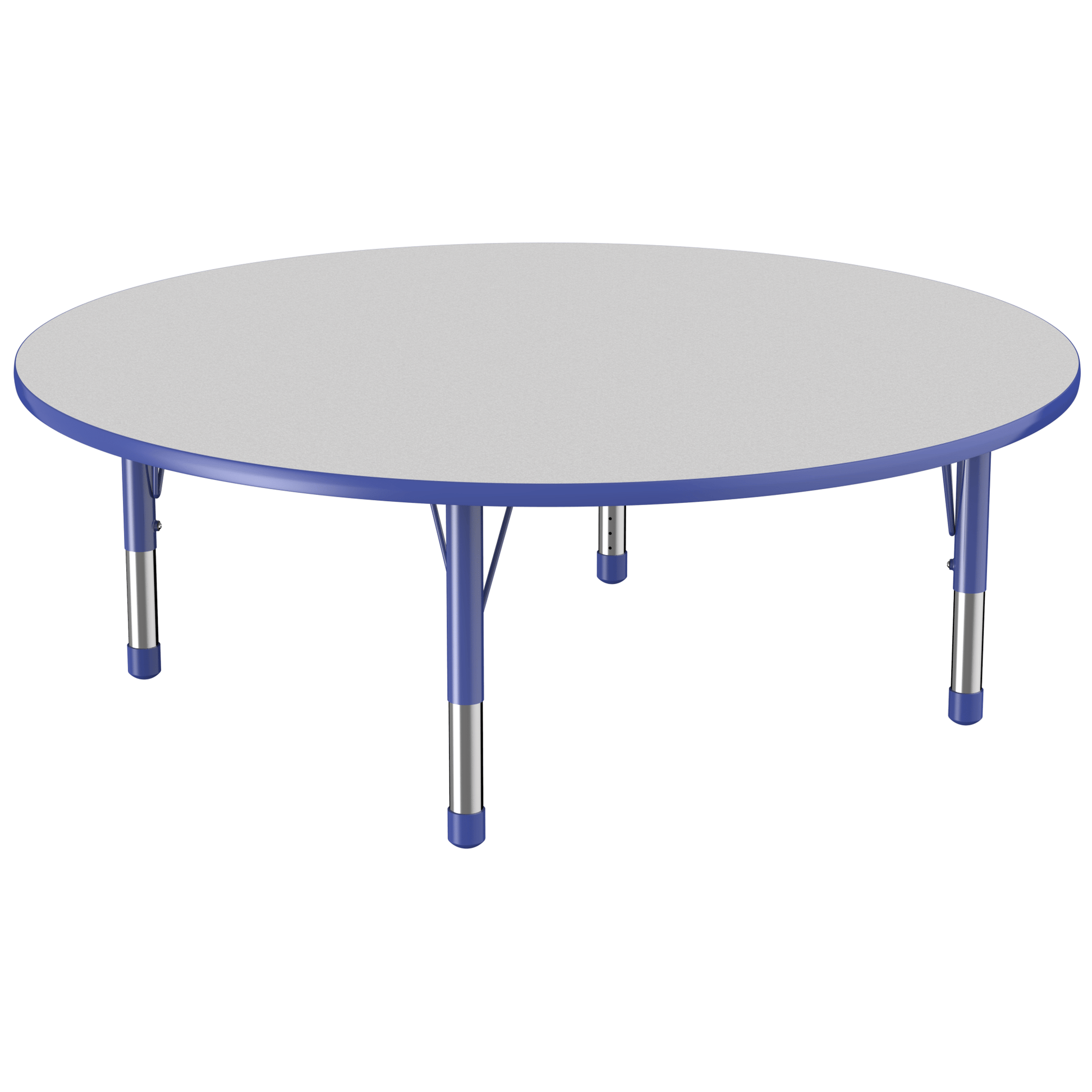 FDP 60" Round T - Molding Activity Table with Adjustable Chunky Legs (FDP - 10049 - XX) - SchoolOutlet